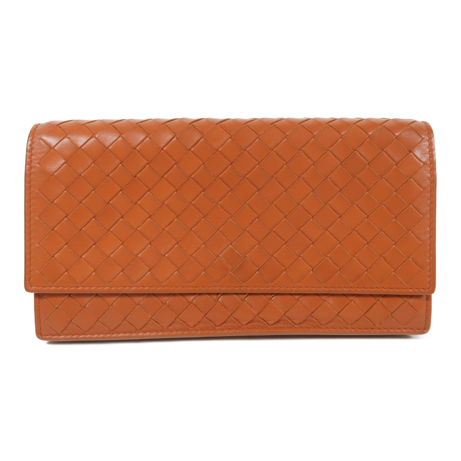 BOTTEGA VENETA 【激減優惠】羊皮皮革Long wallet長錢包