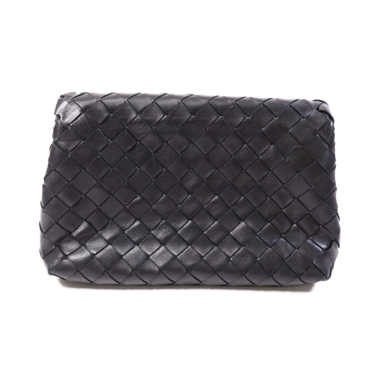 BOTTEGA VENETA 牛皮皮革Shoulder Bag銀扣肩背袋