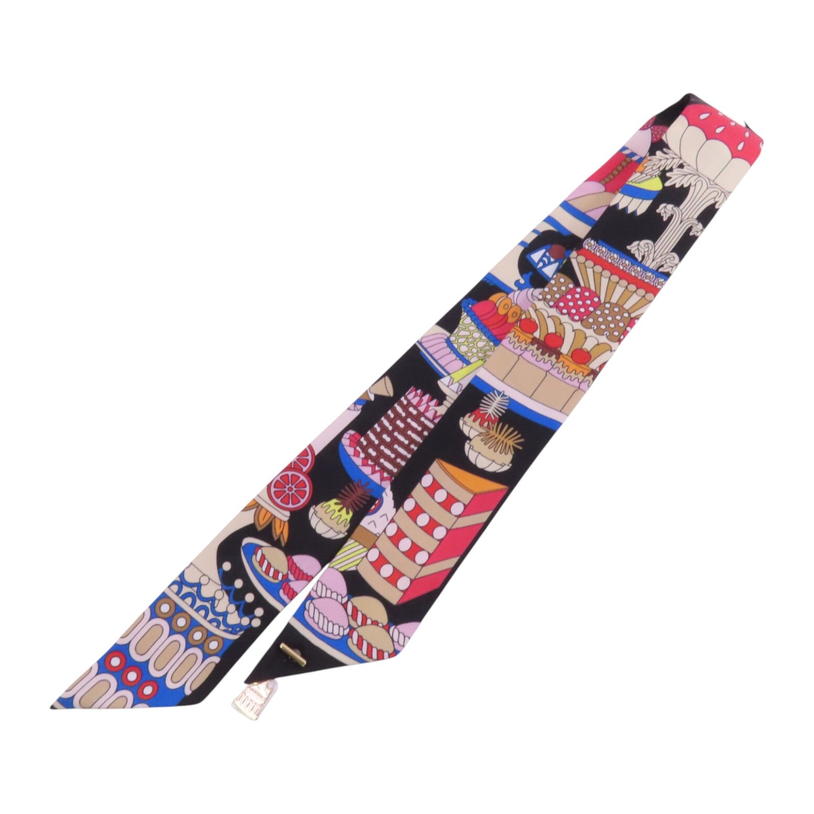 HERMES 絲質Twilly Scarf絲巾