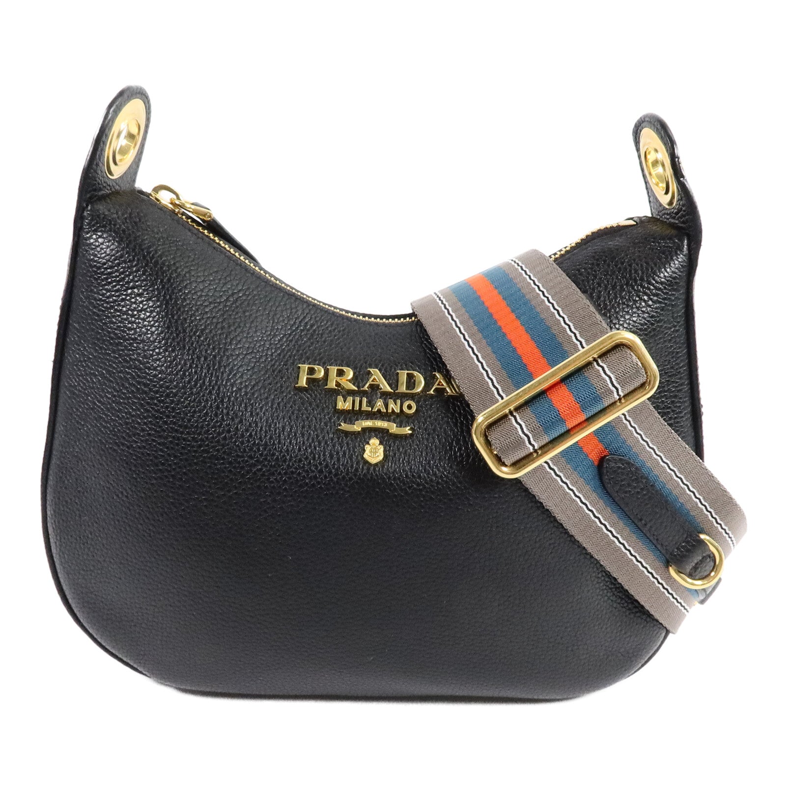 PRADA 牛皮皮革Vitello Phenix肩背袋