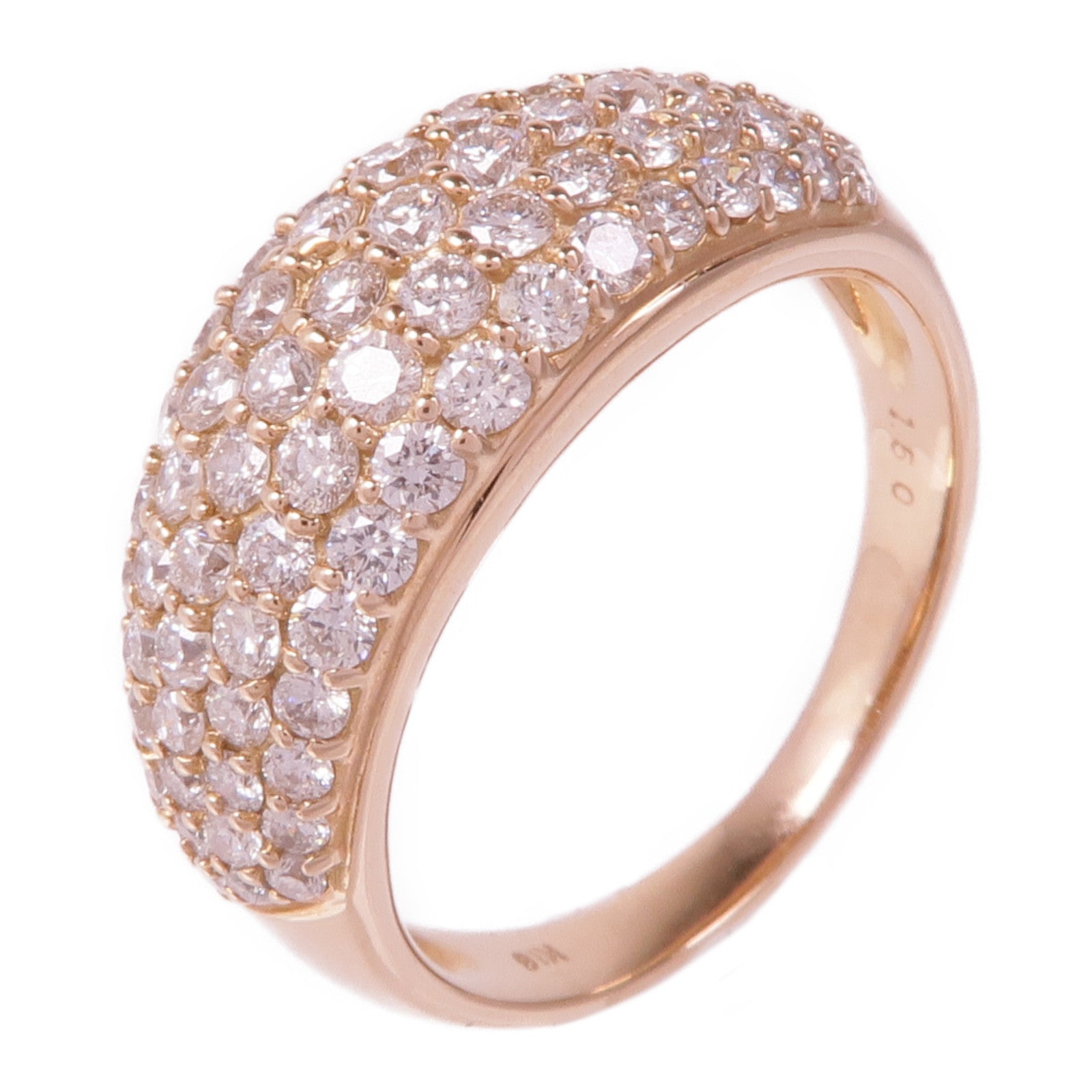 JEWELRY 18K玫瑰金Diamond Ring鑽石戒指US#7
