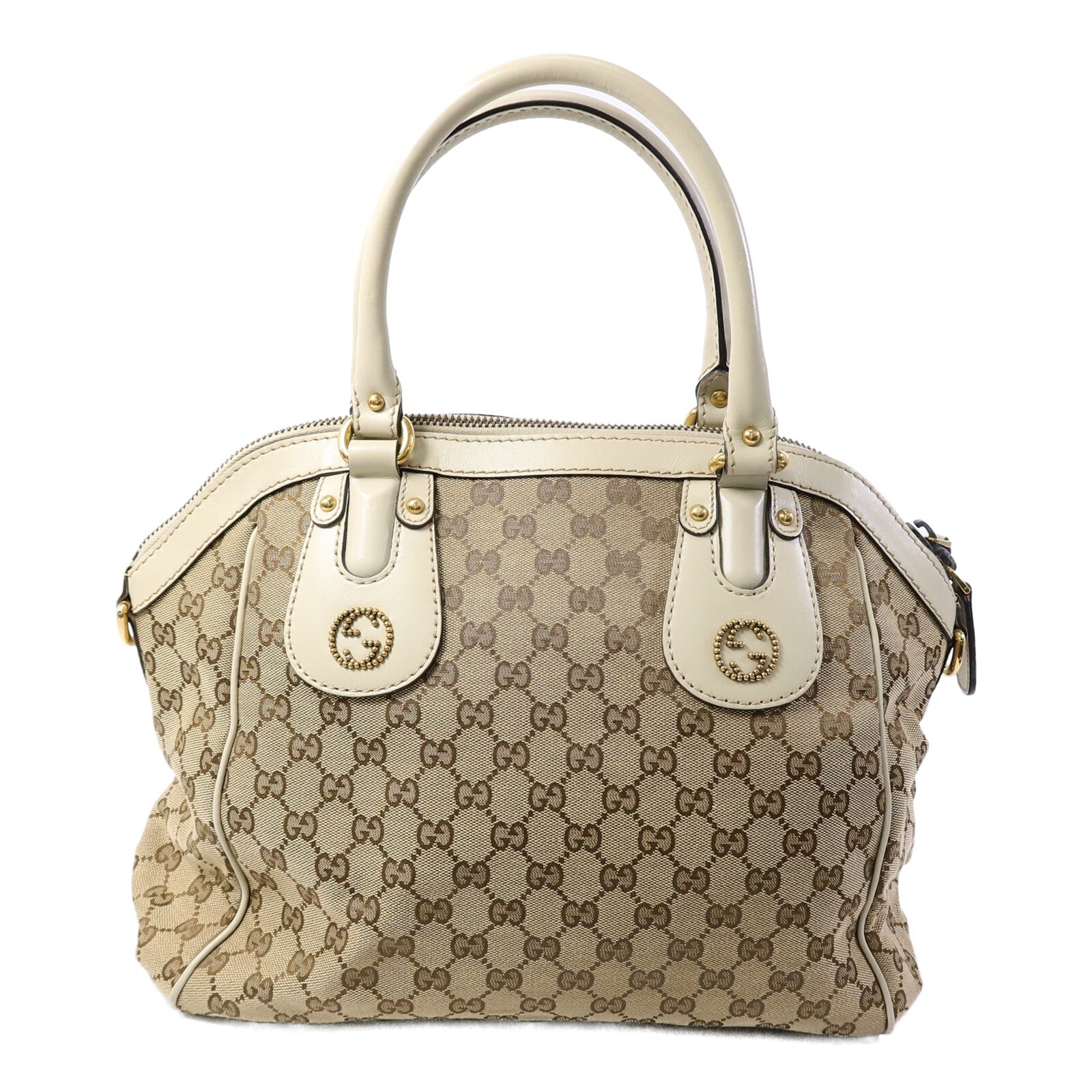 GUCCI 帆布Shoulder Bag手挽肩背兩用袋