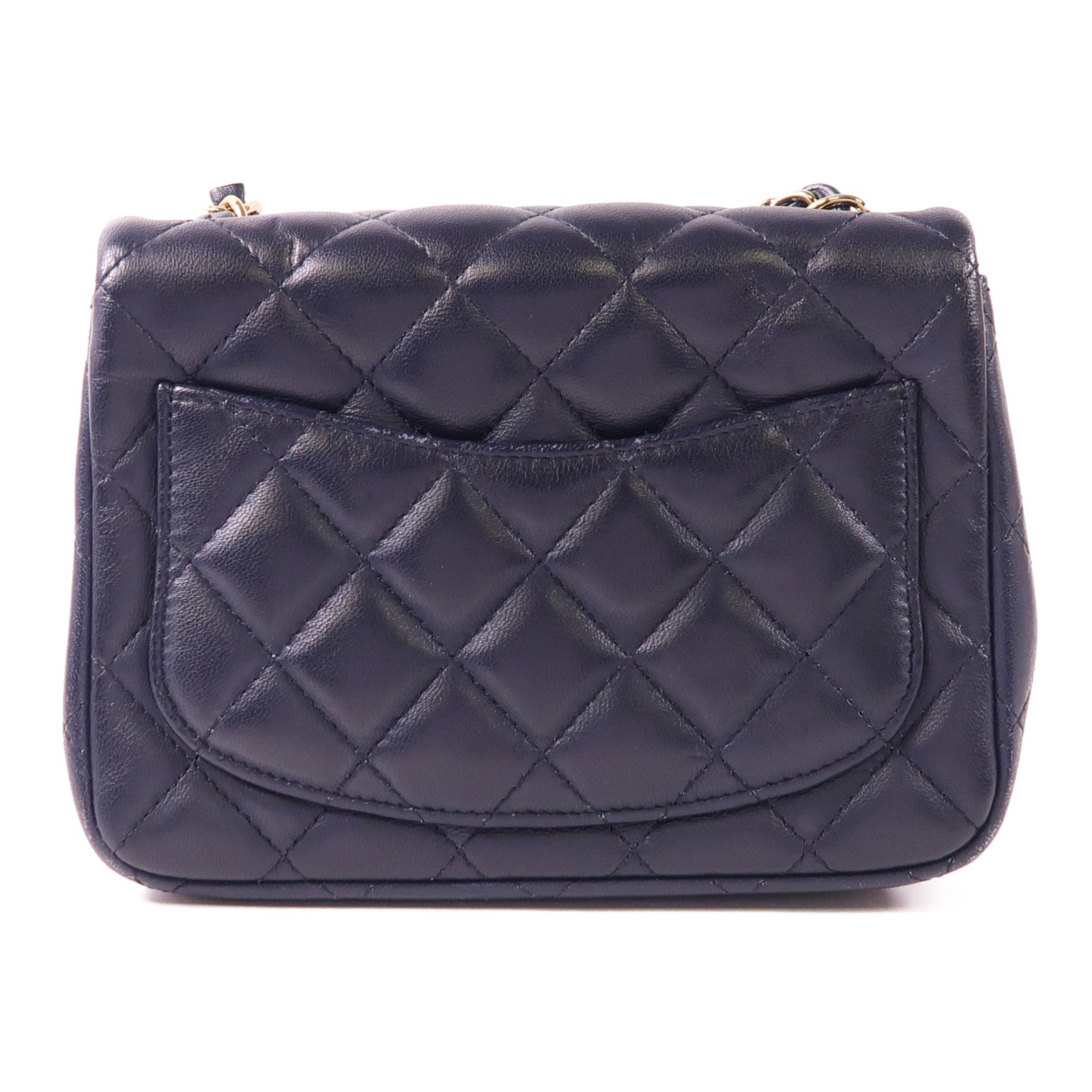 CHANEL 【激減優惠】羊皮皮革Mini Classic 17金扣鏈帶肩背袋