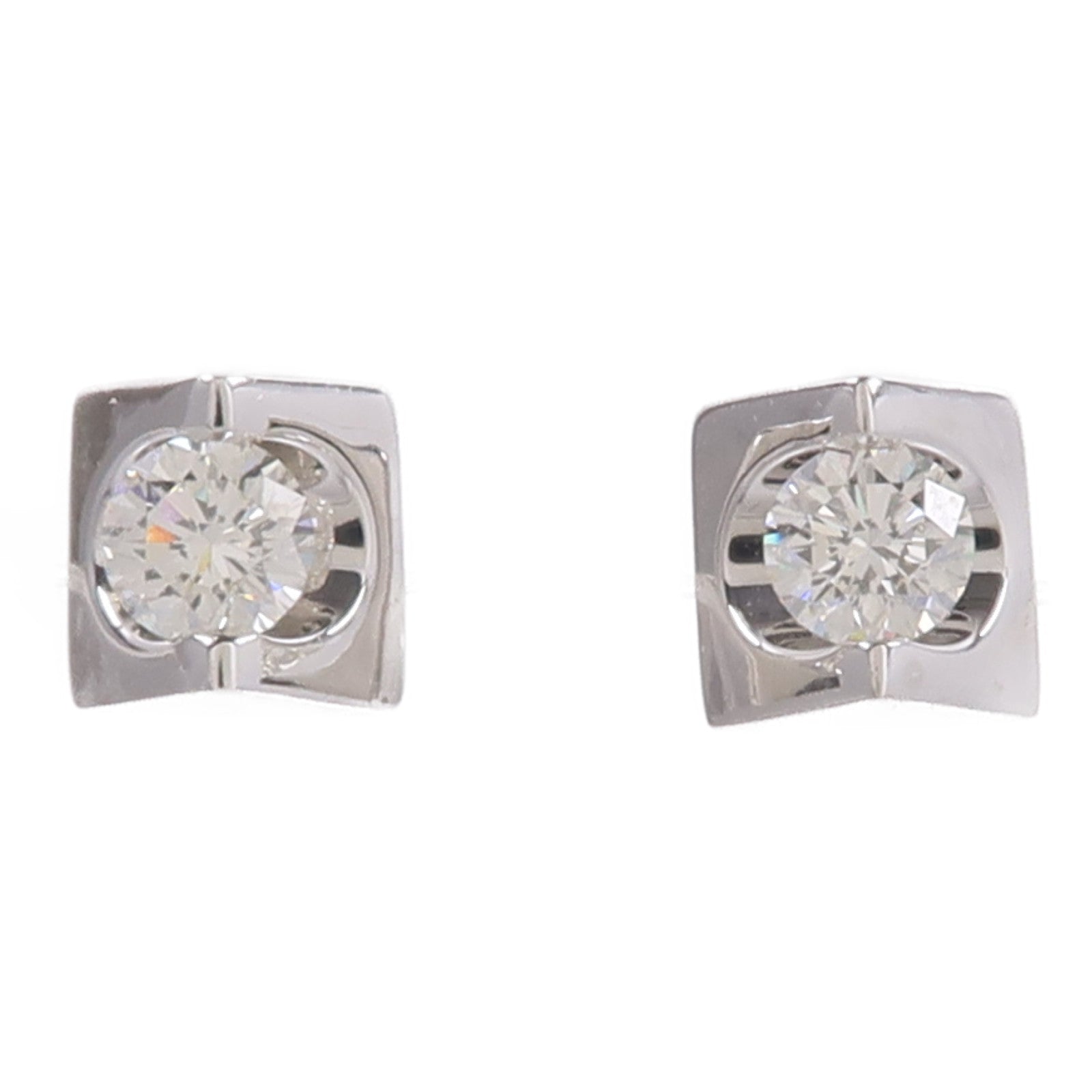 JEWELRY 18K白金Diamond Earring鑽石耳環