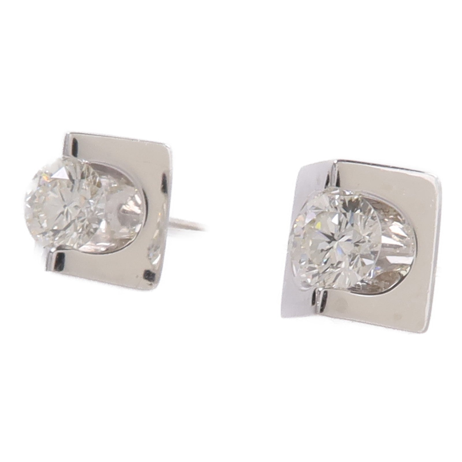 JEWELRY 18K白金Diamond Earring鑽石耳環