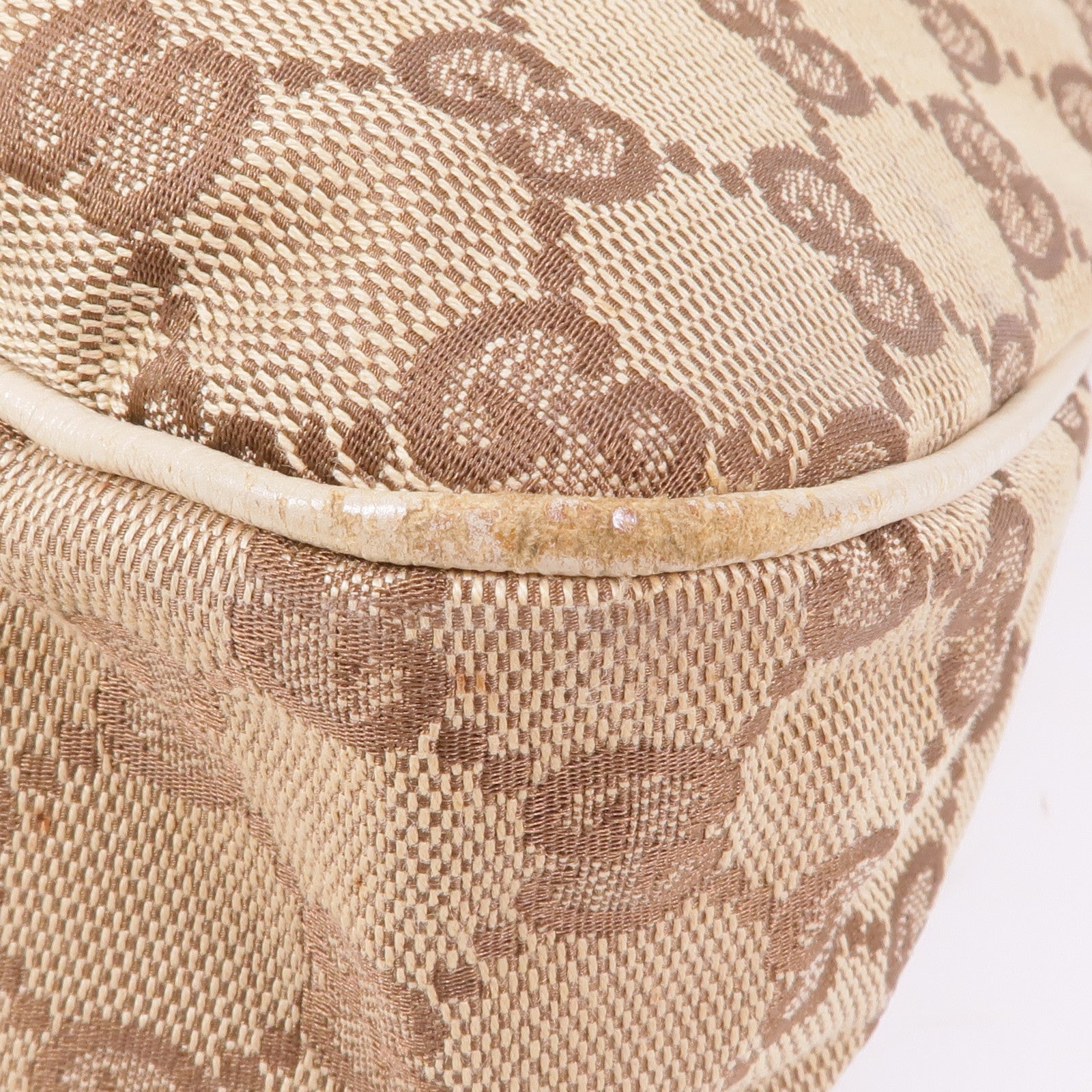 GUCCI 【萬聖節商品】帆布Shoulder Bag金扣肩背袋