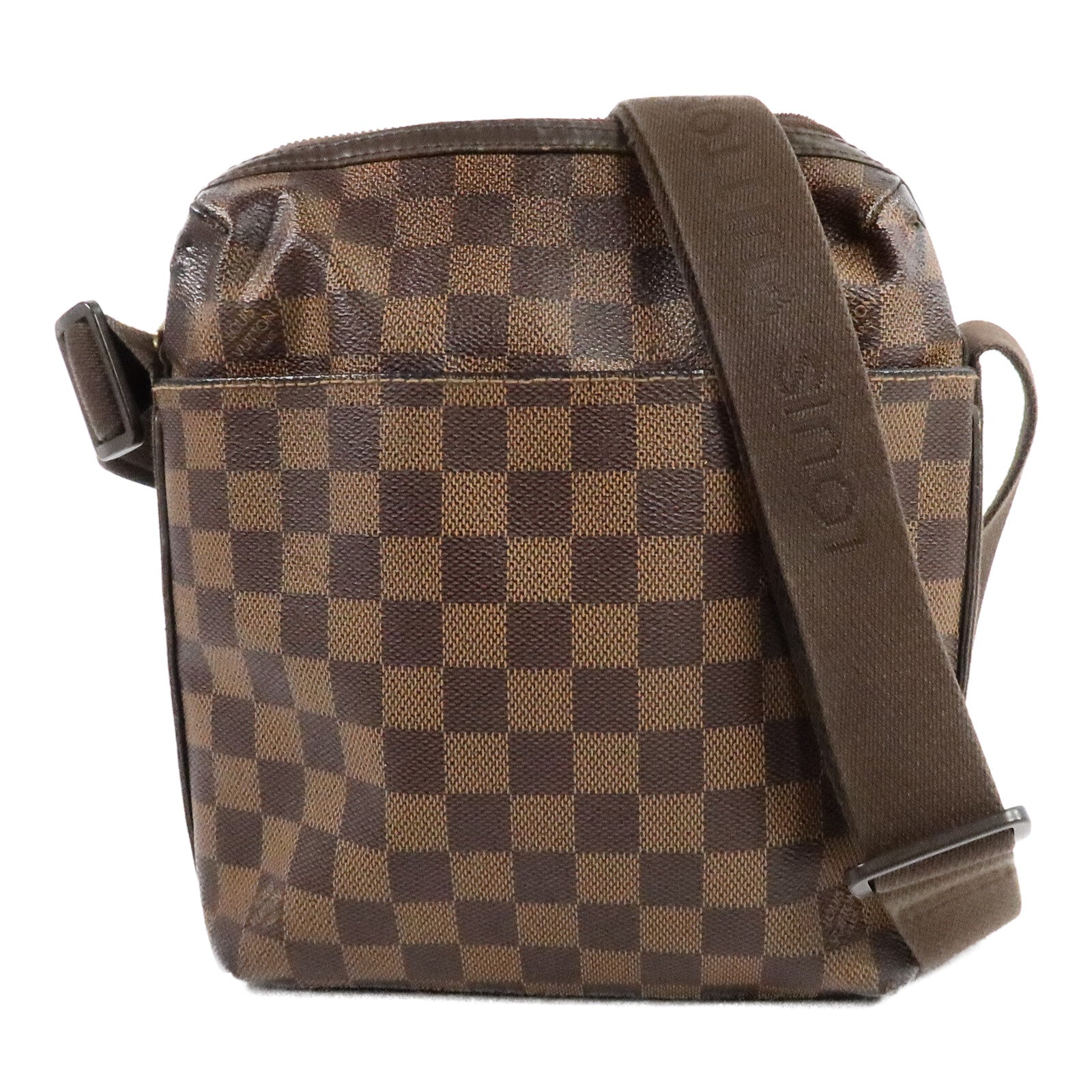LOUIS VUITTON 【激減優惠】Damier Trotteur金扣肩背袋