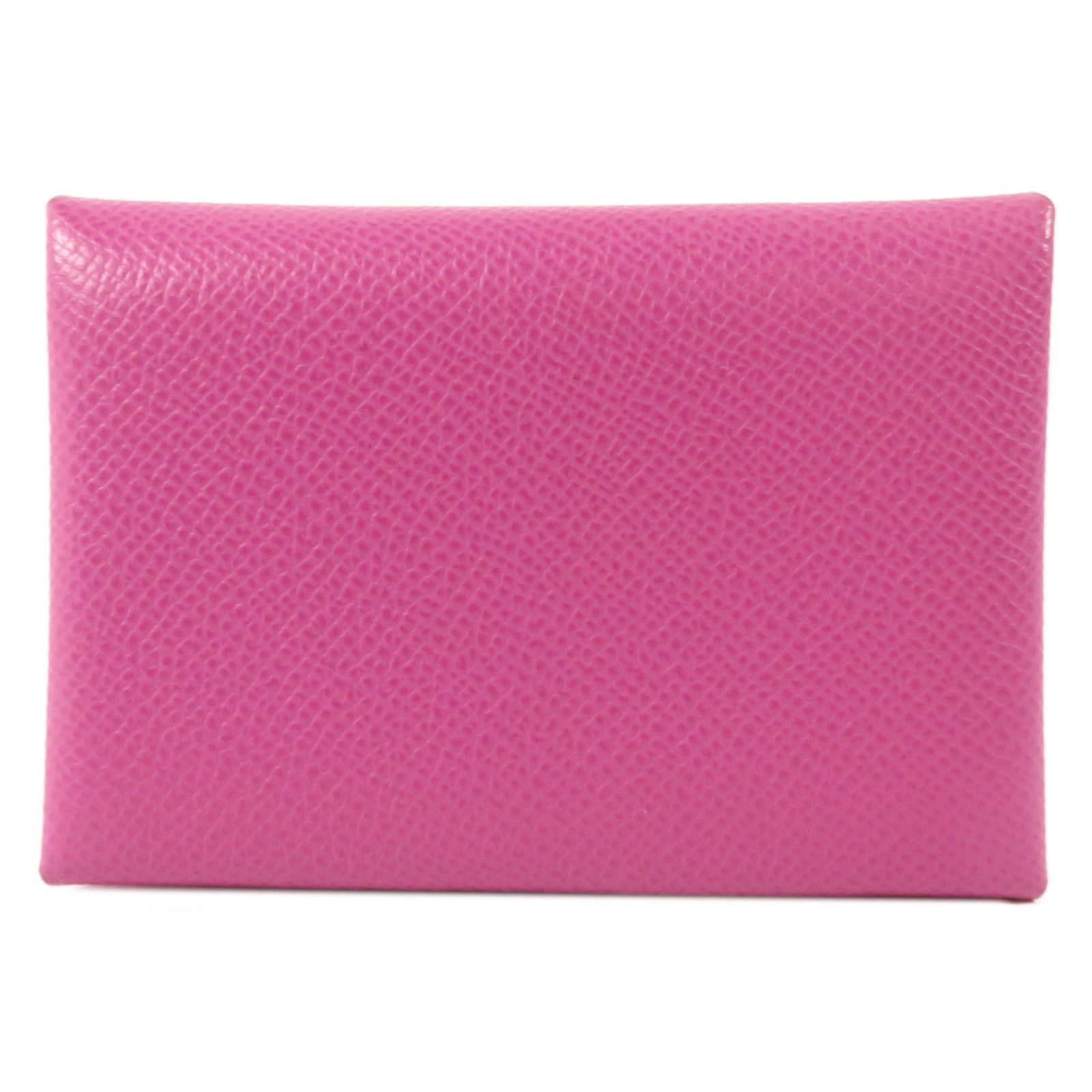 HERMES Epsom皮革Calvi Duo Compact Card Holder卡片套Magnolia