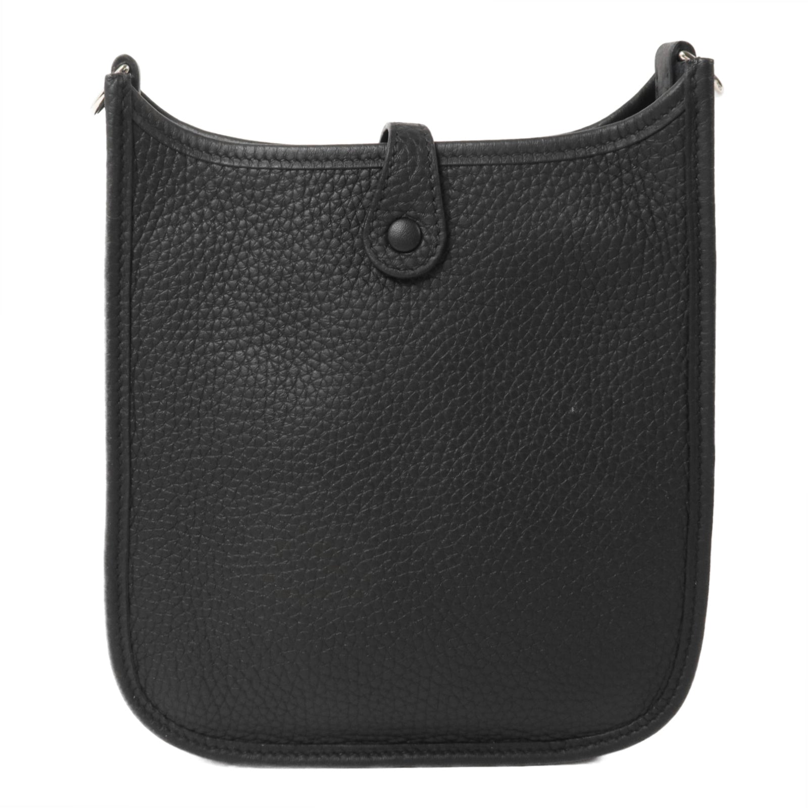 HERMES Clemence皮革Evelyne TPM肩背袋Noir
