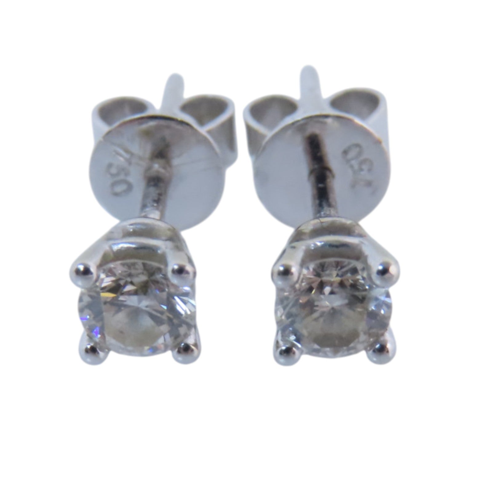 JEWELRY 【激減優惠】18K白金Diamond Earrings耳環