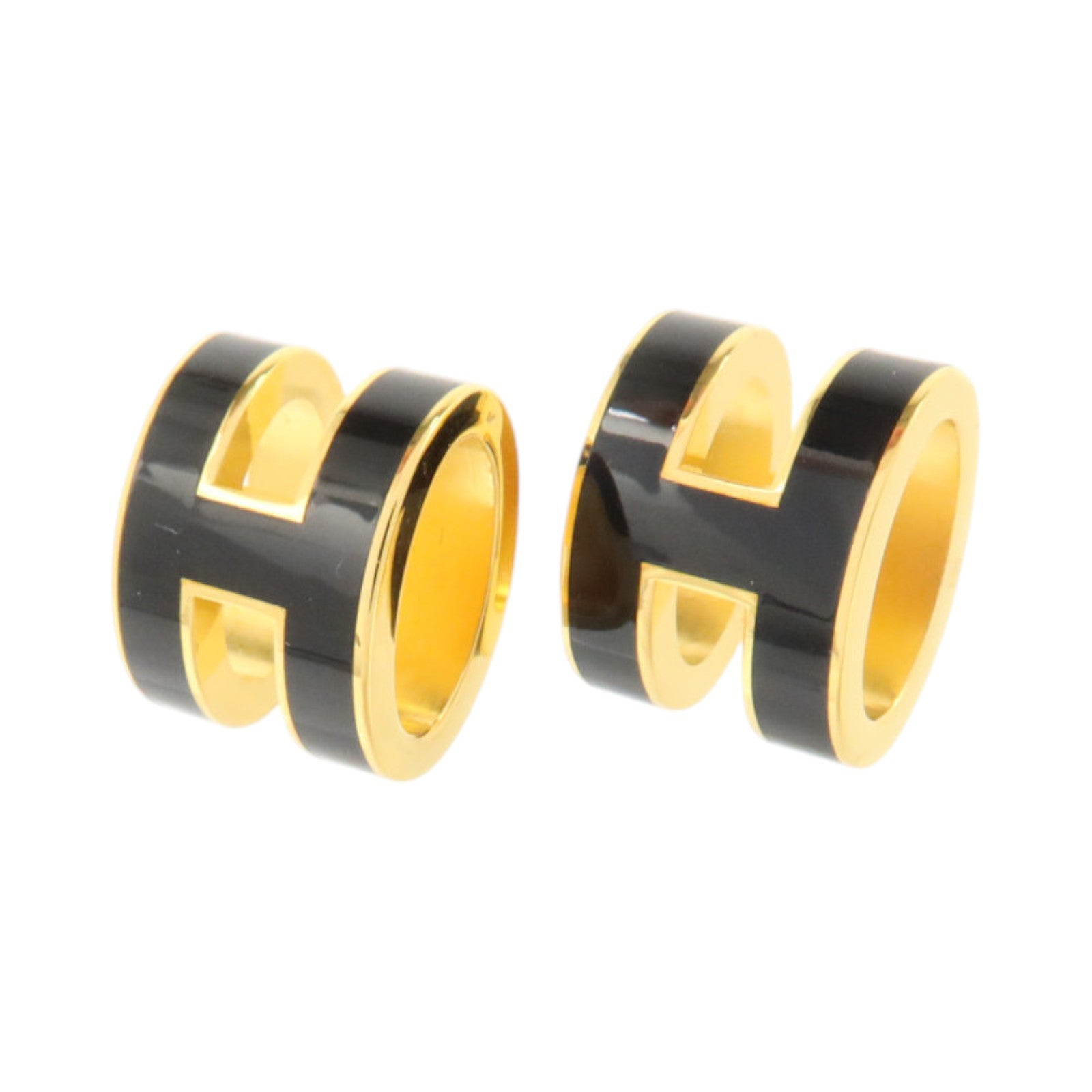 HERMES 金屬/琺瑯Pop H Earrings耳環