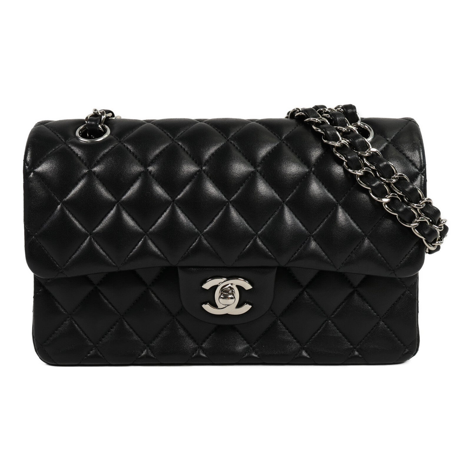 CHANEL 羊皮皮革Classic 23鏈帶肩背袋