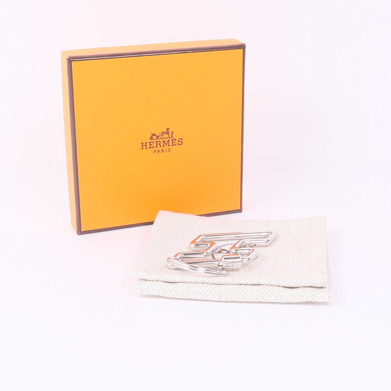 HERMES 金屬H Too Special Key Ring鎖匙扣