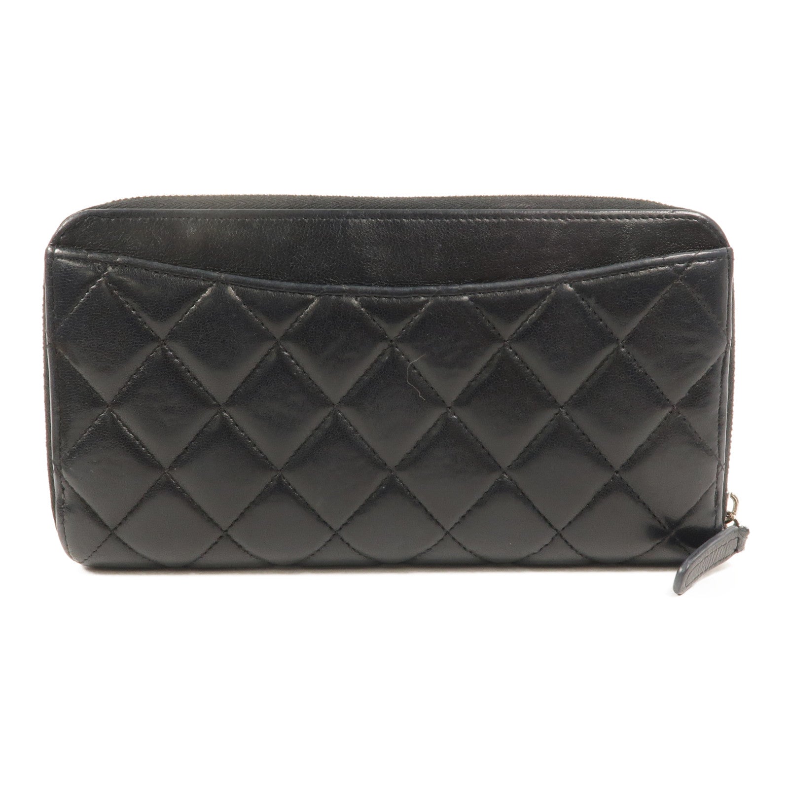 CHANEL 羊皮皮革Zipper Long Wallet長錢包