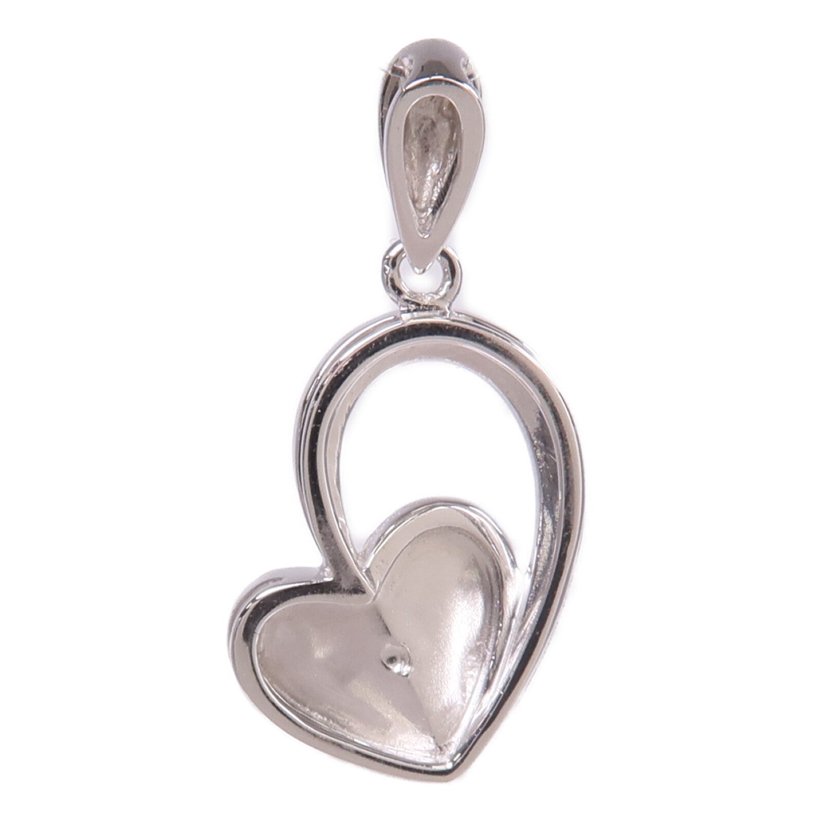 JEWELRY 【激減優惠】18K白金Diamond Pendant Top鑽石吊墜