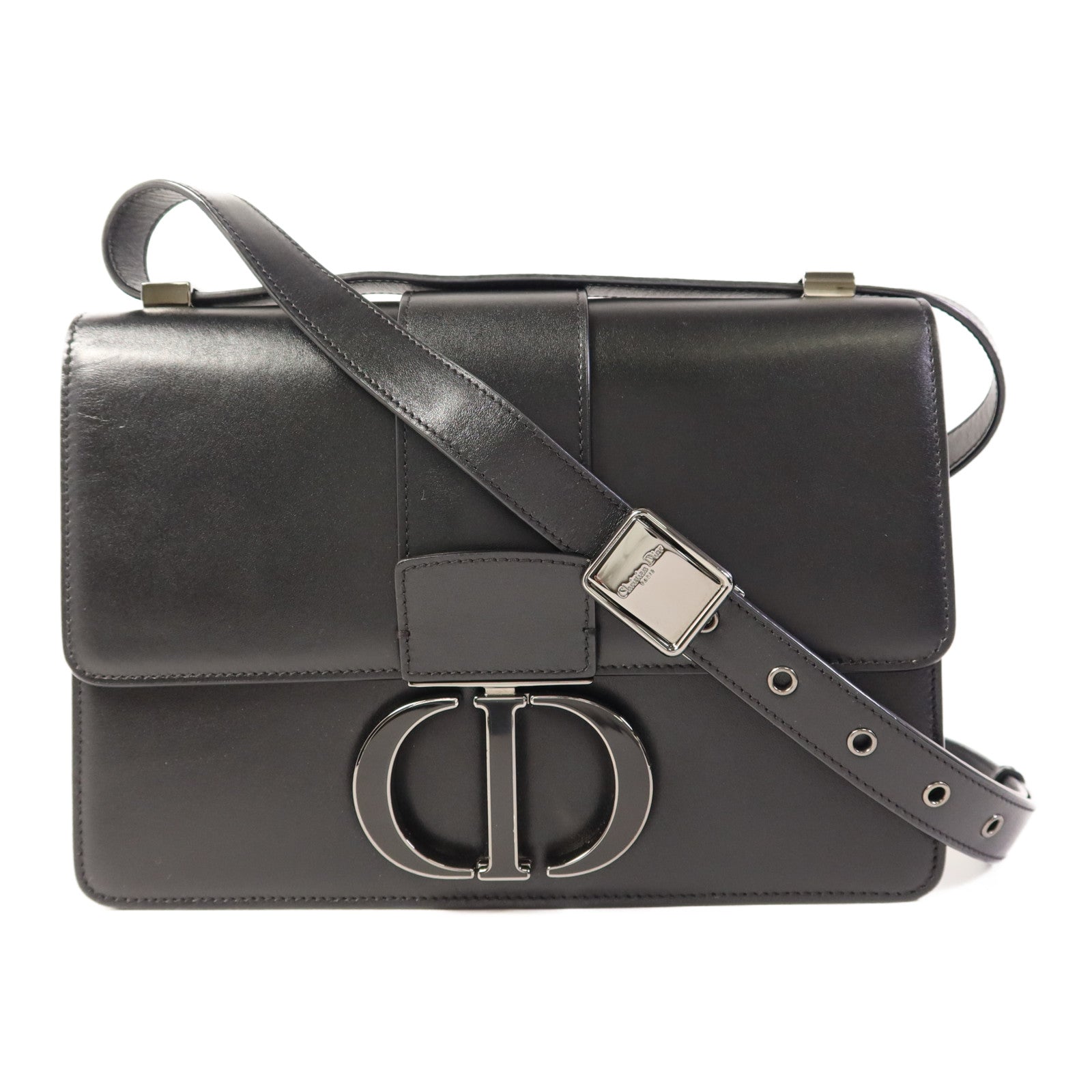 Dior 牛皮皮革Montaigne 30肩背袋