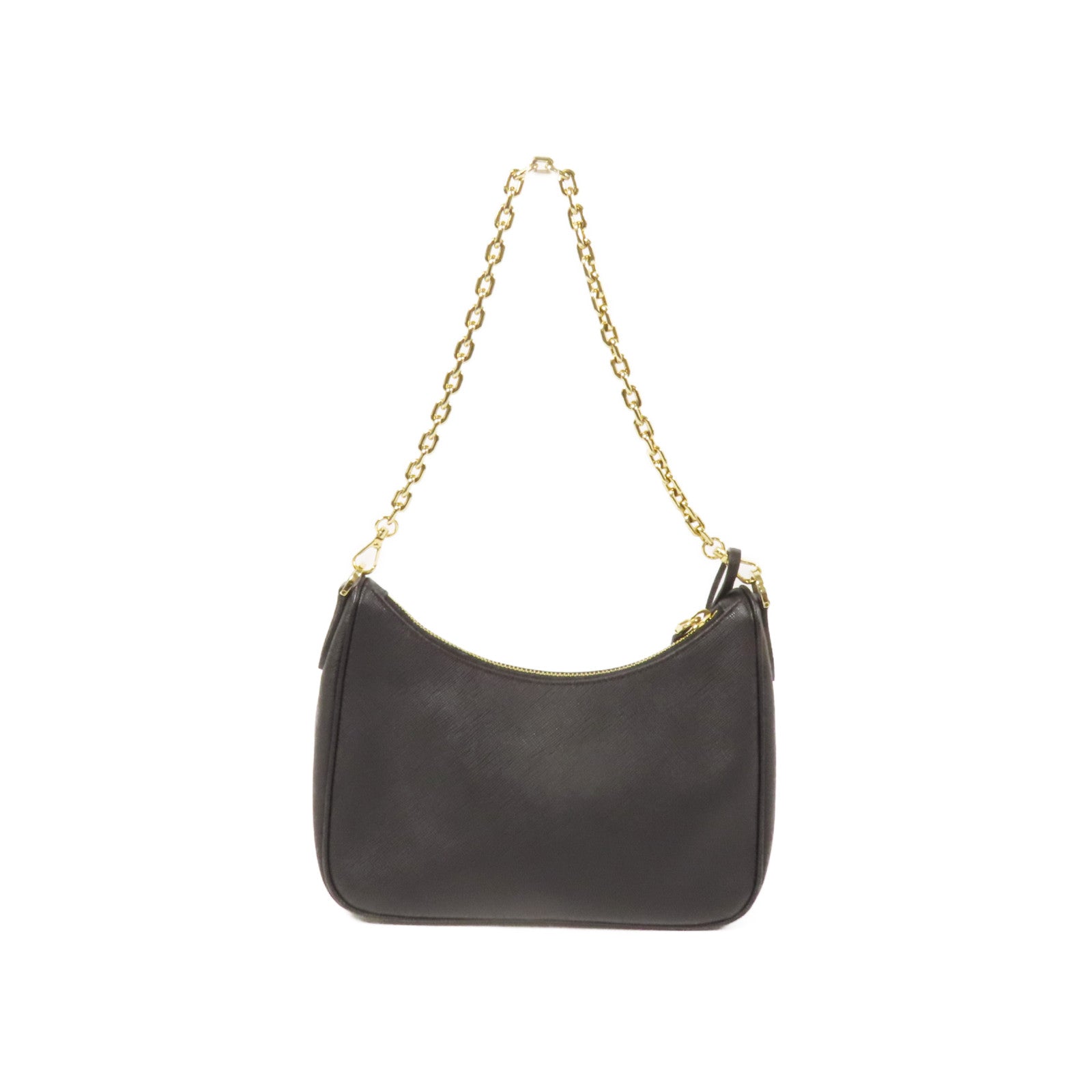 PRADA Saffinao皮革金扣手挽肩背兩用袋