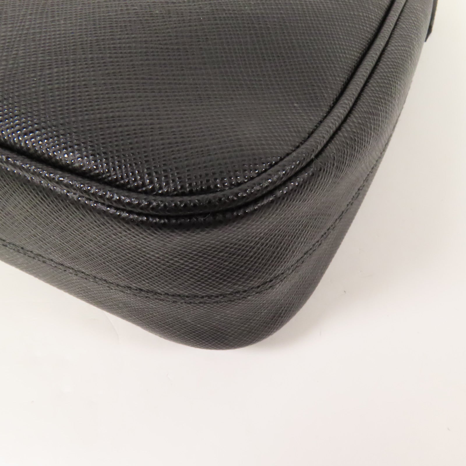 PRADA Saffinao皮革金扣手挽肩背兩用袋