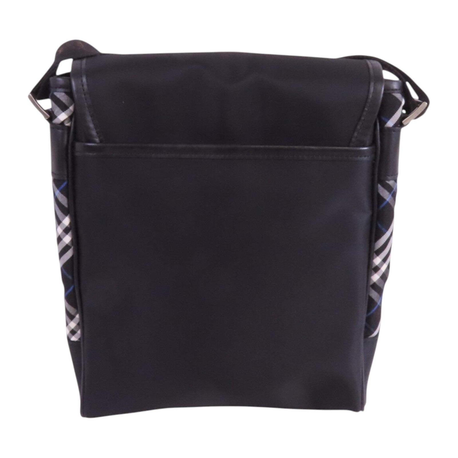 BURBERRY 尼龍Shoulder Bag銀扣肩背袋