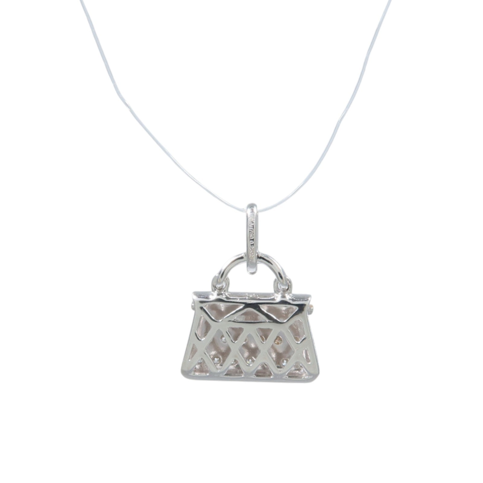 JEWELRY 18K白金/玫瑰金Diamond Pendant鑽石吊墜