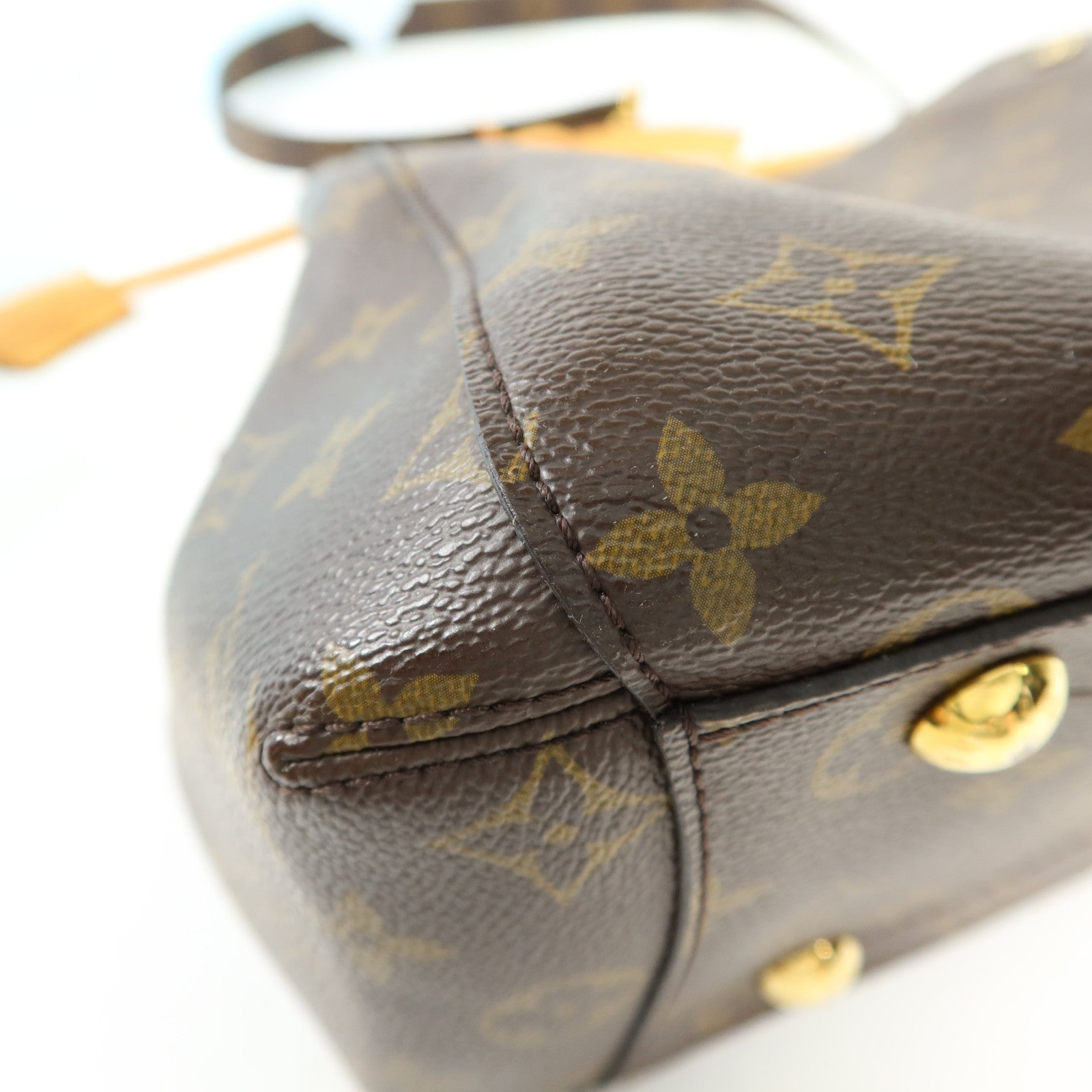 LOUIS VUITTON Monogram Montaigne MM金扣手挽肩背兩用袋