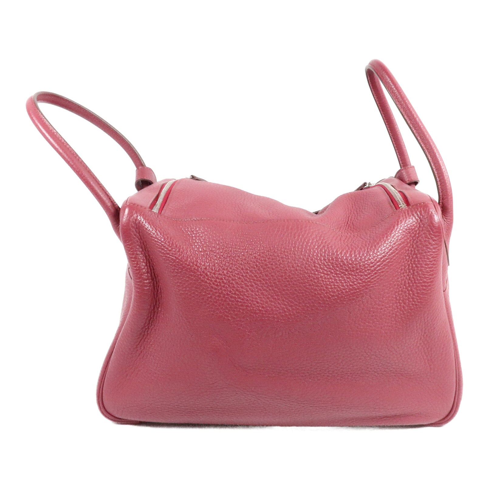 HERMES Clemence皮革Lindy 34手挽肩背兩用袋Rubis