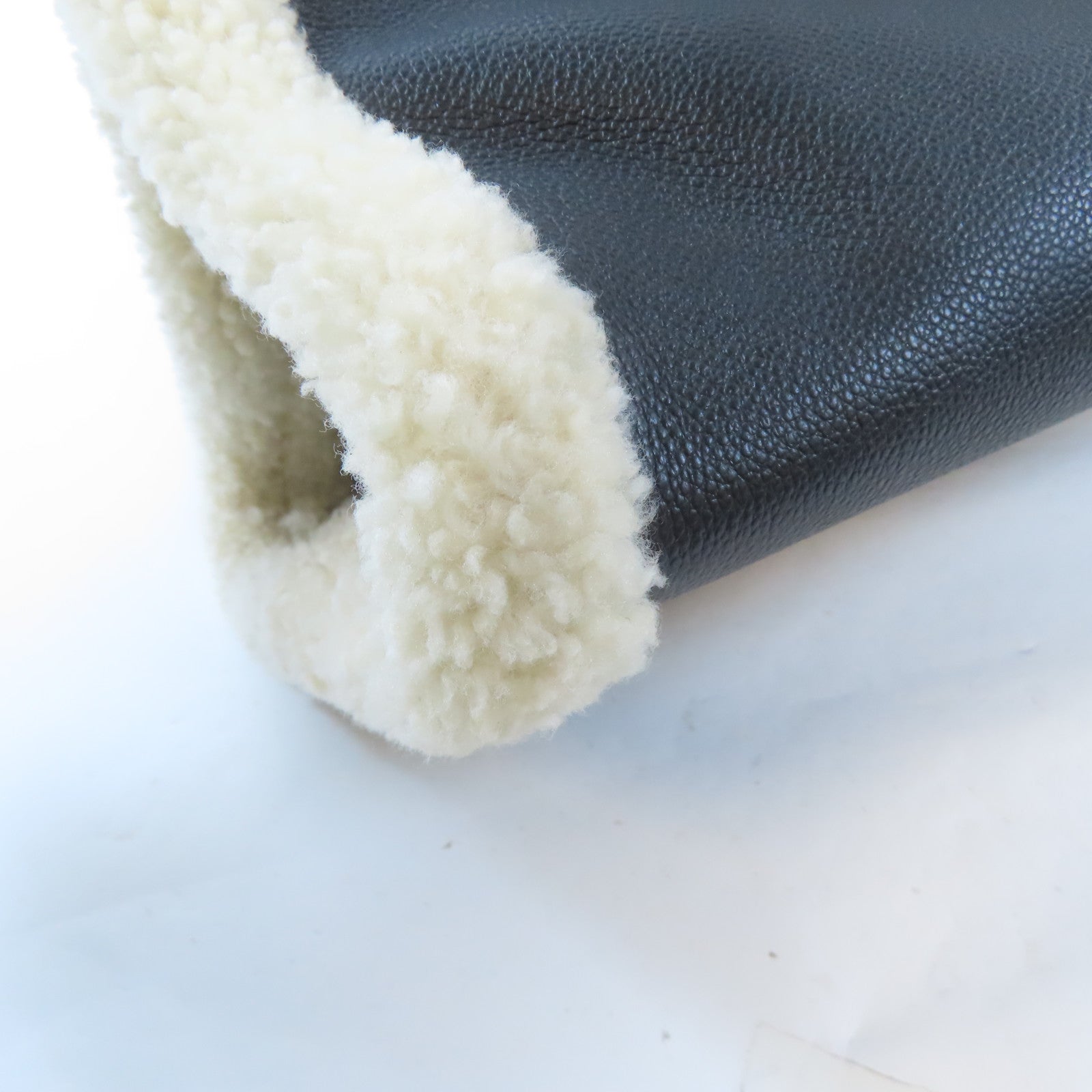 LOUIS VUITTON (PRICE DOWN) LV GHW On The Go GM Tote Bag 2 Way Bag M56958 Calfskin Wool Black