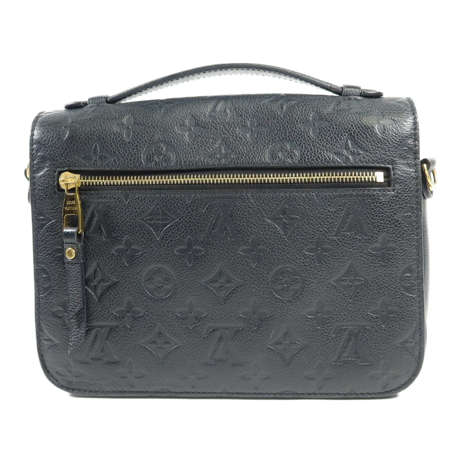 LOUIS VUITTON Monogram Empreinte Pochette Metis金扣手挽肩背兩用袋