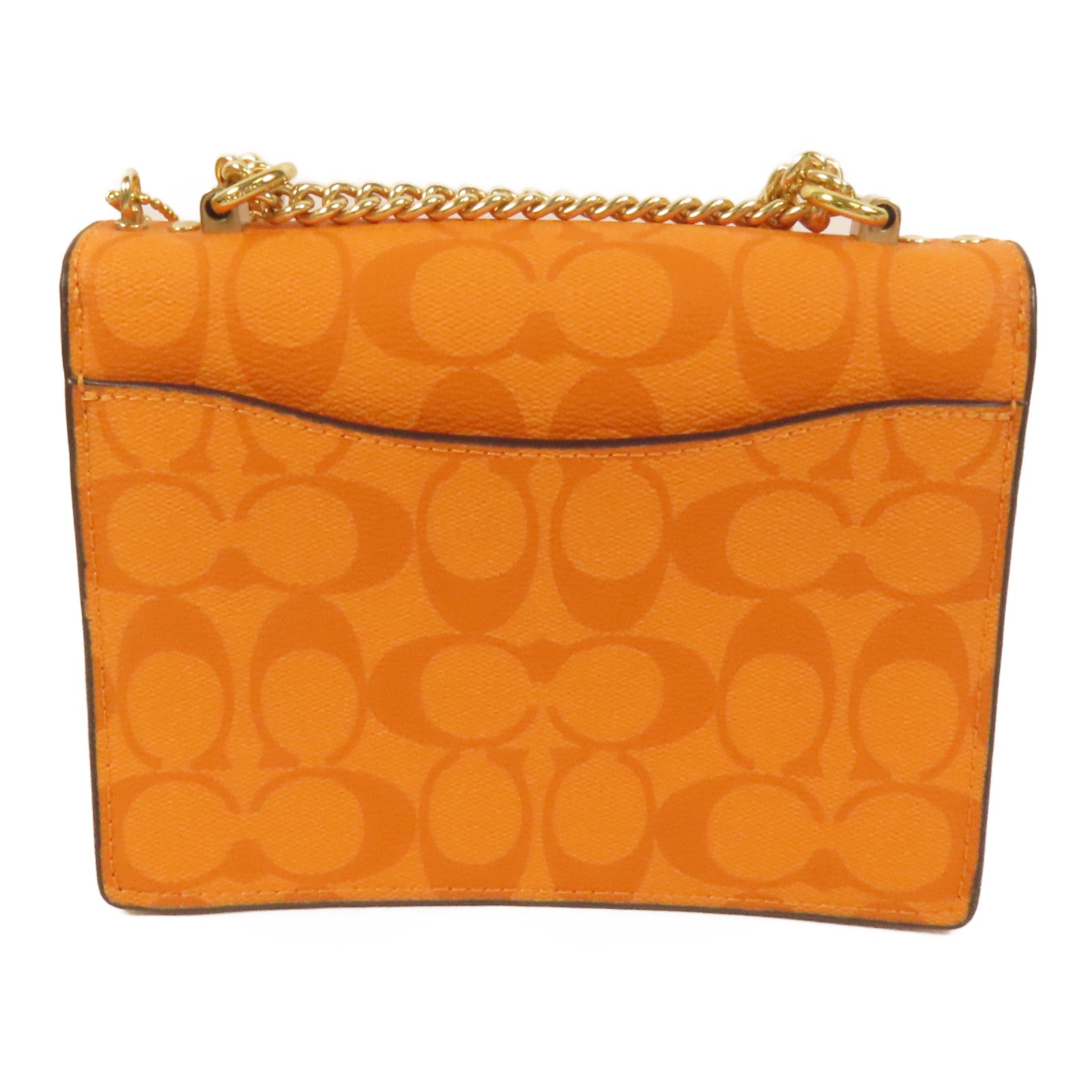 COACH 塗層帆布Mini Klare肩背袋