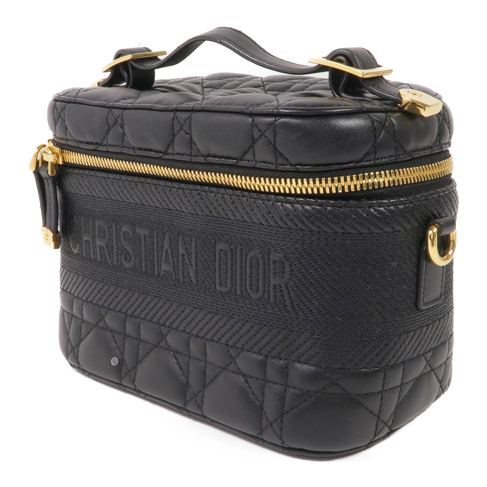 Dior 羊皮皮革2way Shoulder Bag金扣手挽肩背兩用袋