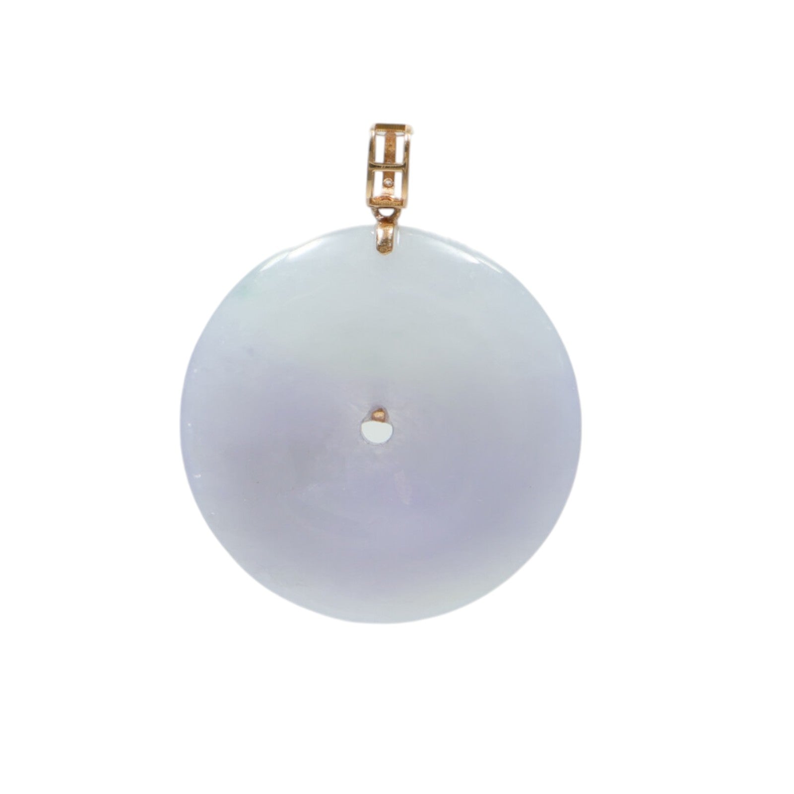 JEWELRY 18K玫瑰金Jade Pendant翡翠吊墜