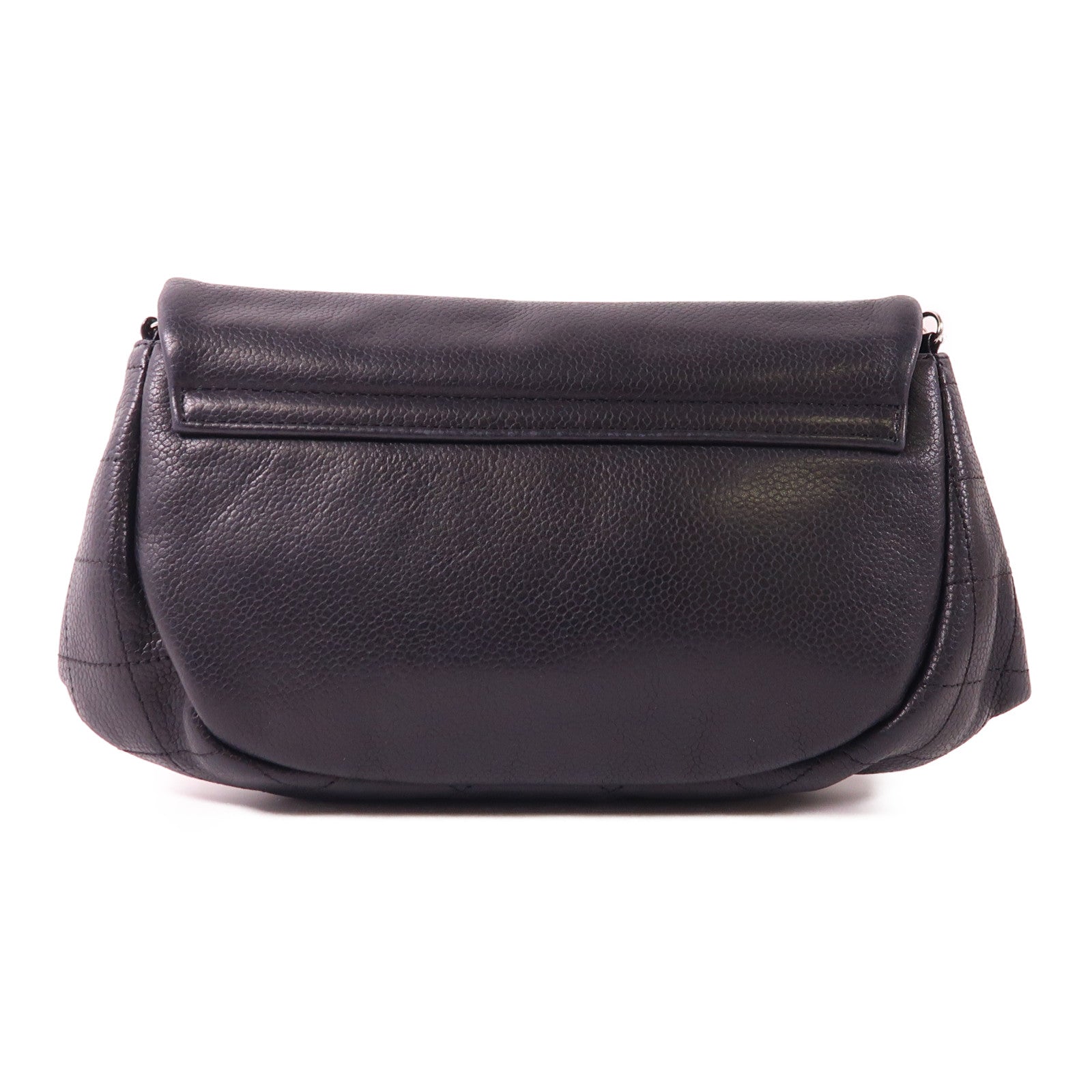 CHANEL 【激減優惠】牛皮皮革Shoulder Bag銀扣鏈帶肩背袋