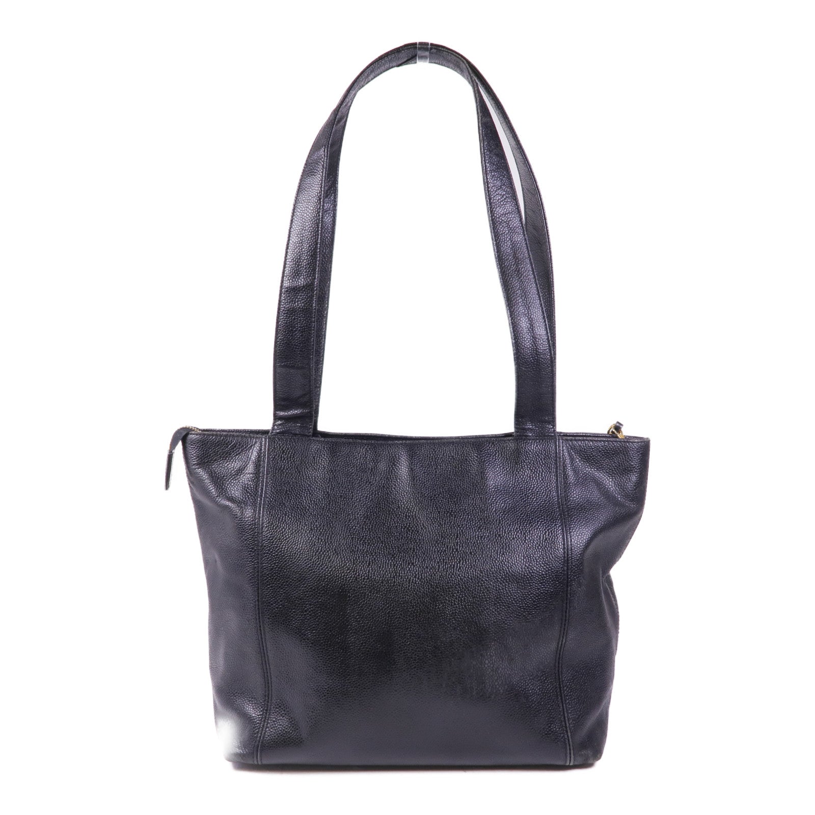 CHANEL 牛皮皮革Shoulder Tote金扣肩背袋/手挽袋