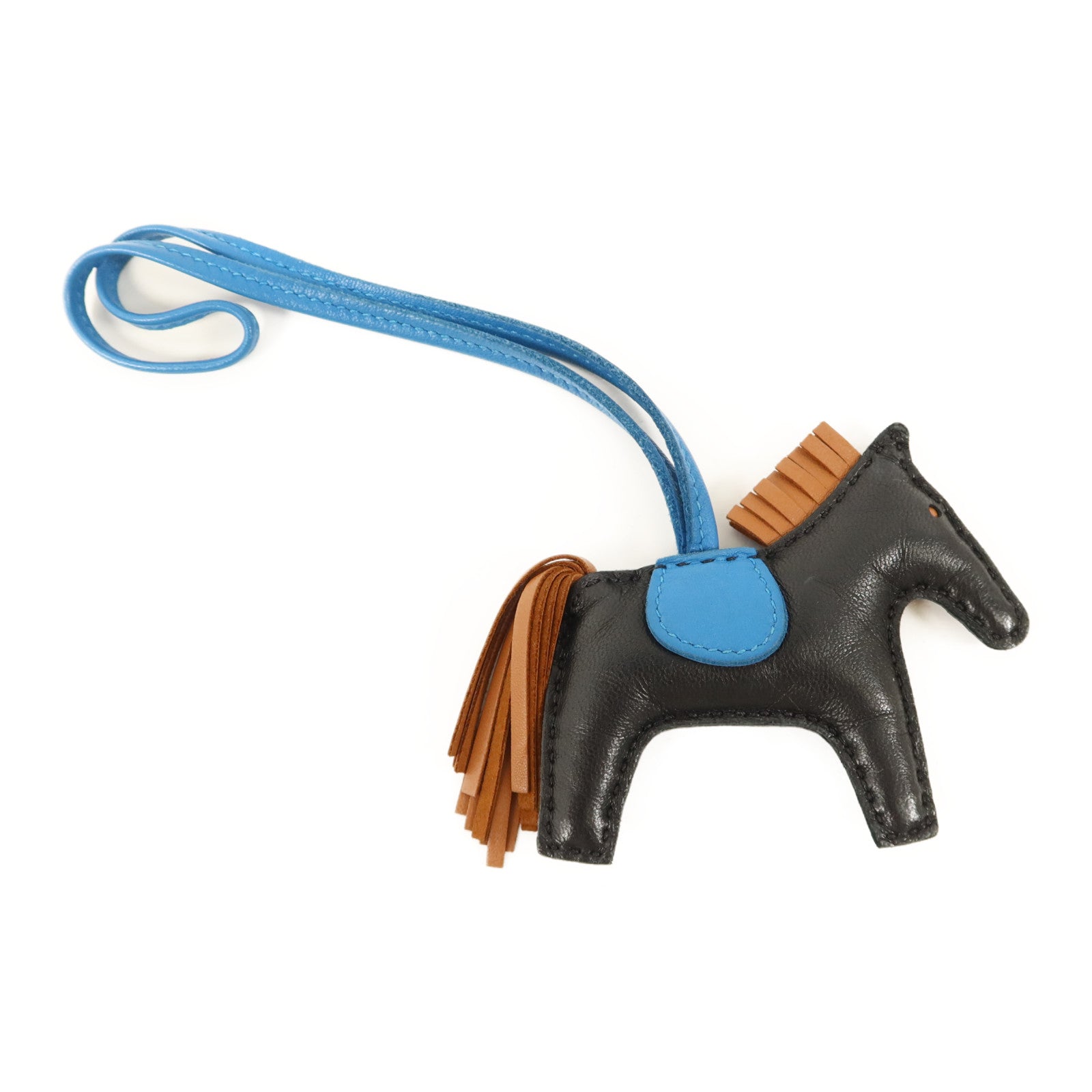 HERMES Milo皮革Rodeo PM掛飾