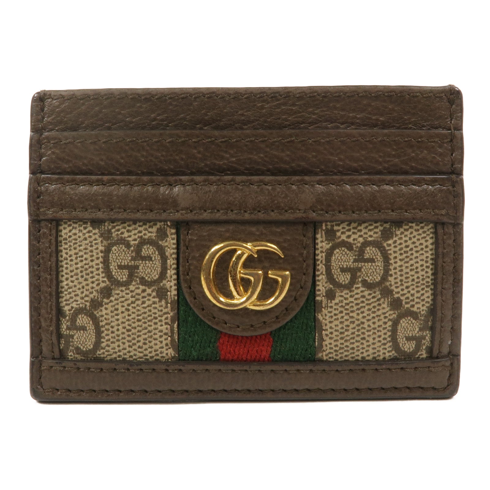 GUCCI 塗層帆布Ophidia GG Card Case卡片套