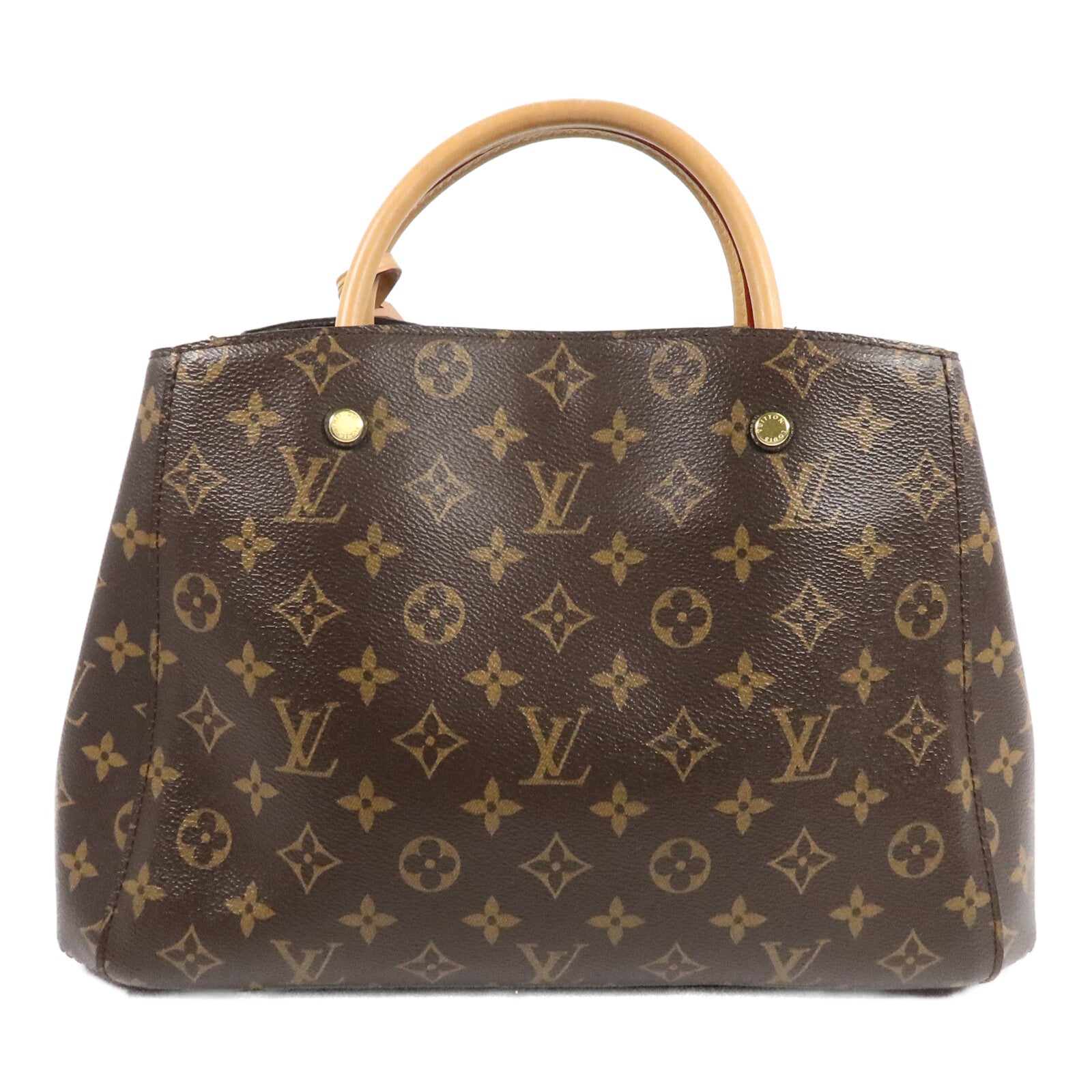 LOUIS VUITTON Monogram Montaigne MM手挽肩背兩用袋