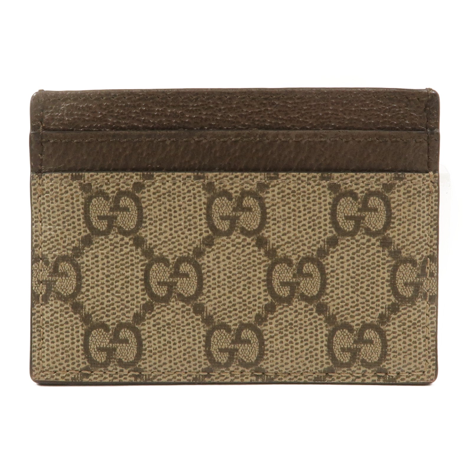 GUCCI 塗層帆布Ophidia GG Card Case卡片套