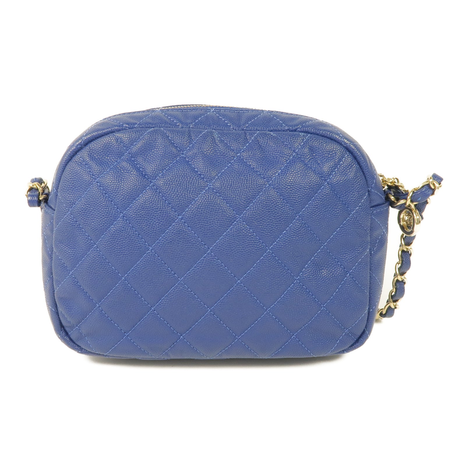 CHANEL 【激減優惠】牛皮皮革Chain Shoulder Bag金扣鏈帶肩背袋