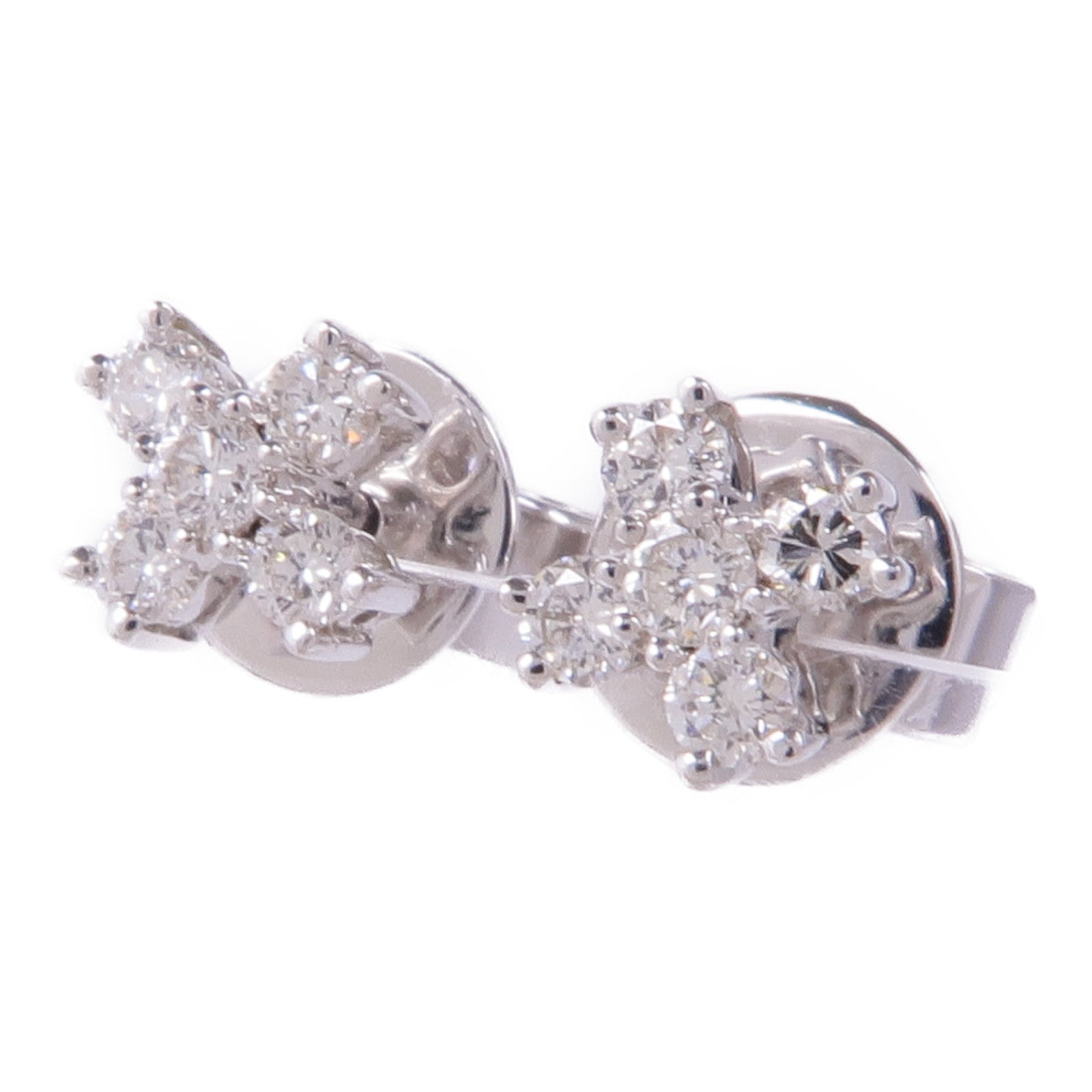 JEWELRY 18K白金Diamond Earrings鑽石耳環