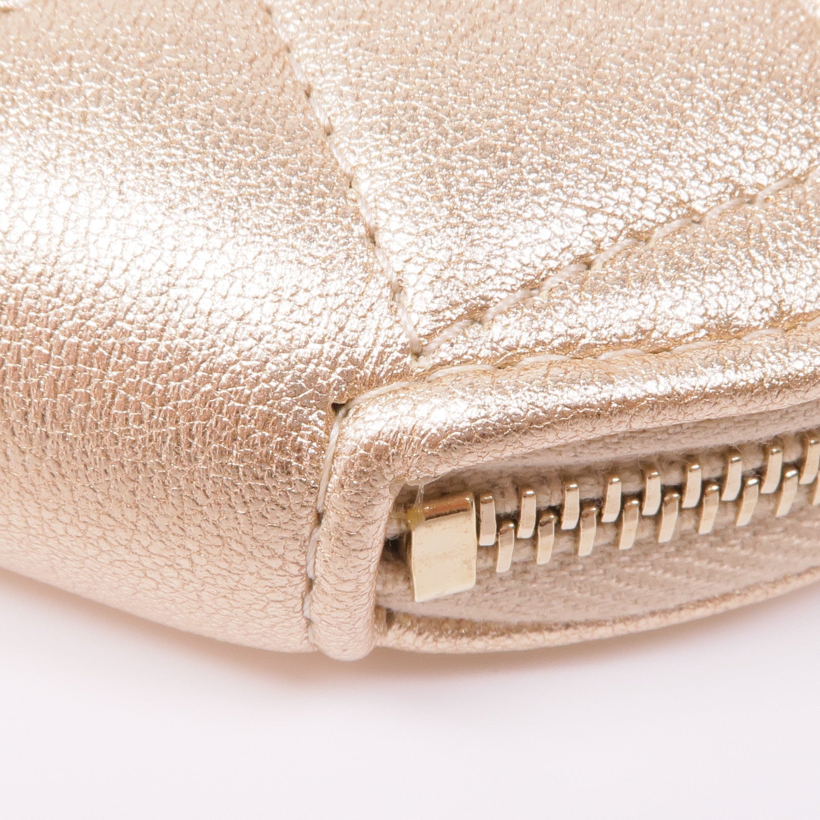 CHANEL 羊皮皮革Coin Case金扣零錢包