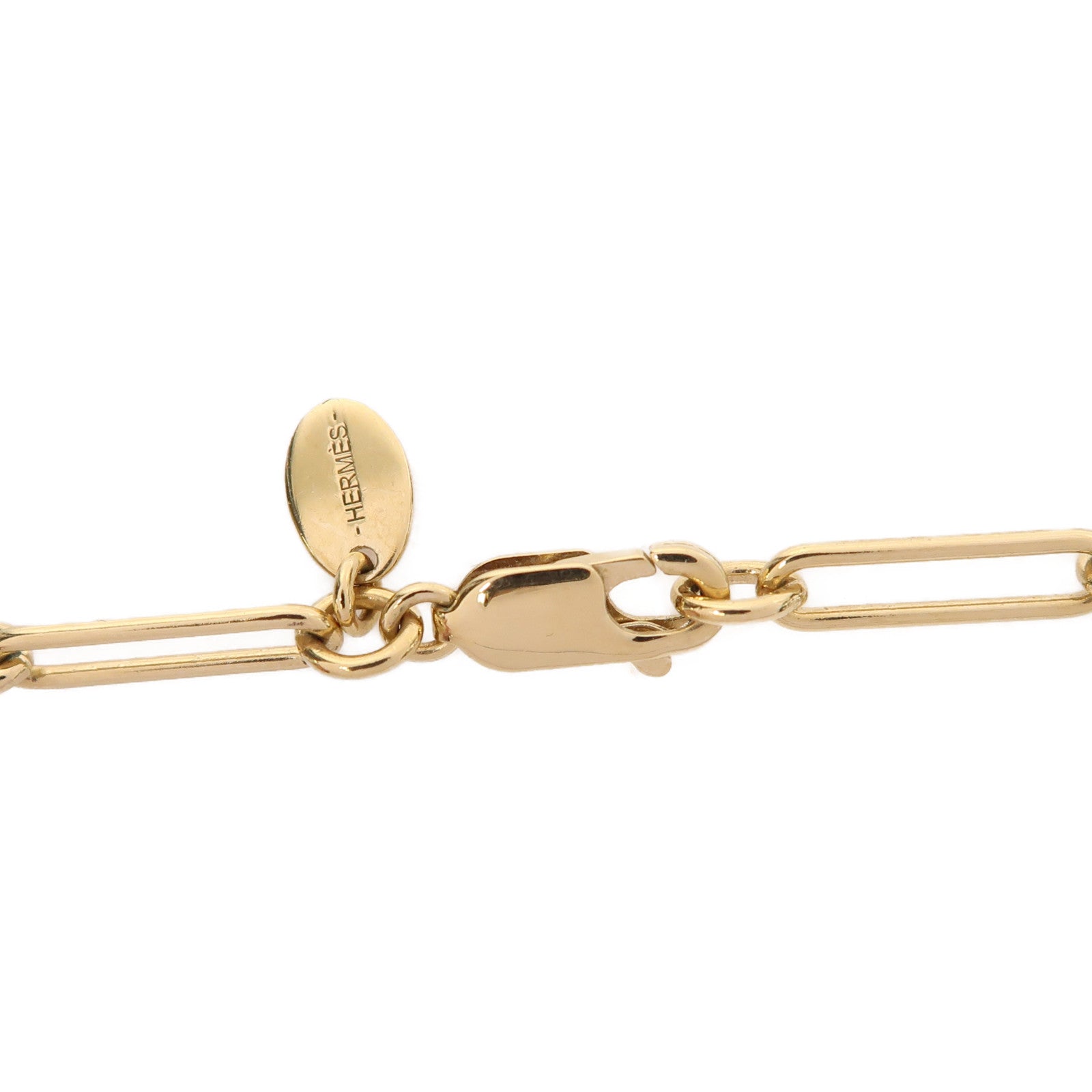 HERMES 金屬/水牛角Fusion Amulette項鍊