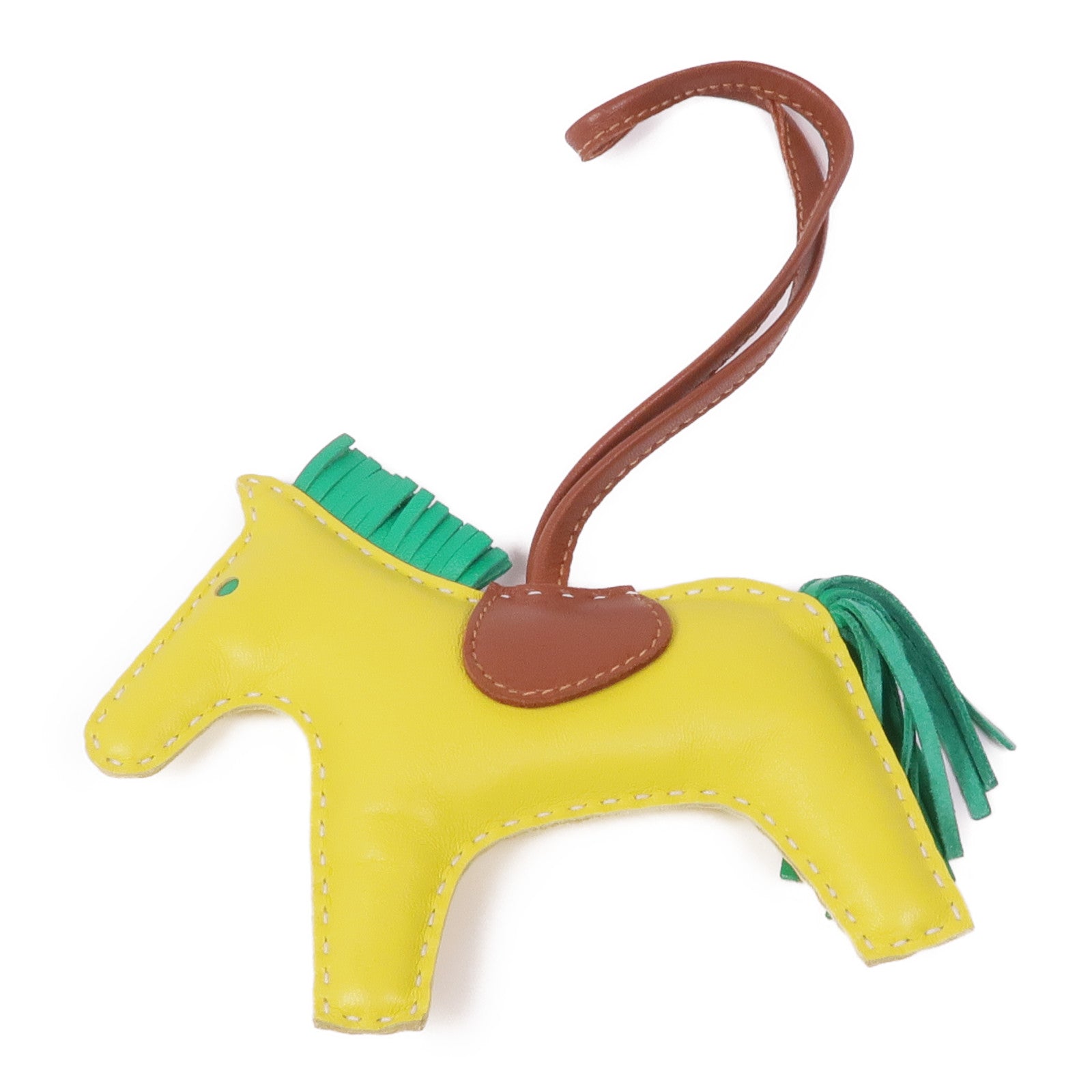 HERMES Milo皮革Rodeo MM Charm掛飾