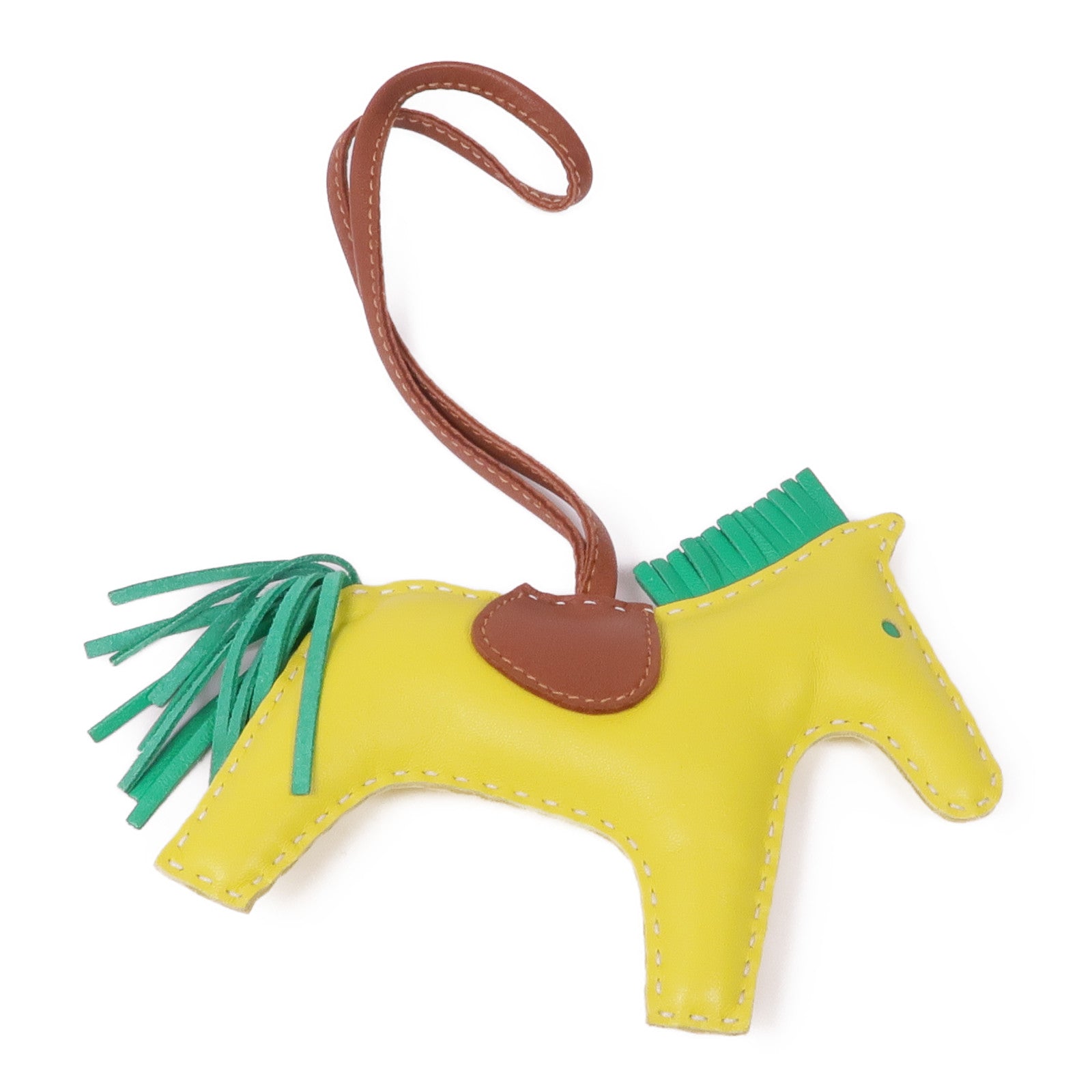 HERMES Milo皮革Rodeo MM Charm掛飾