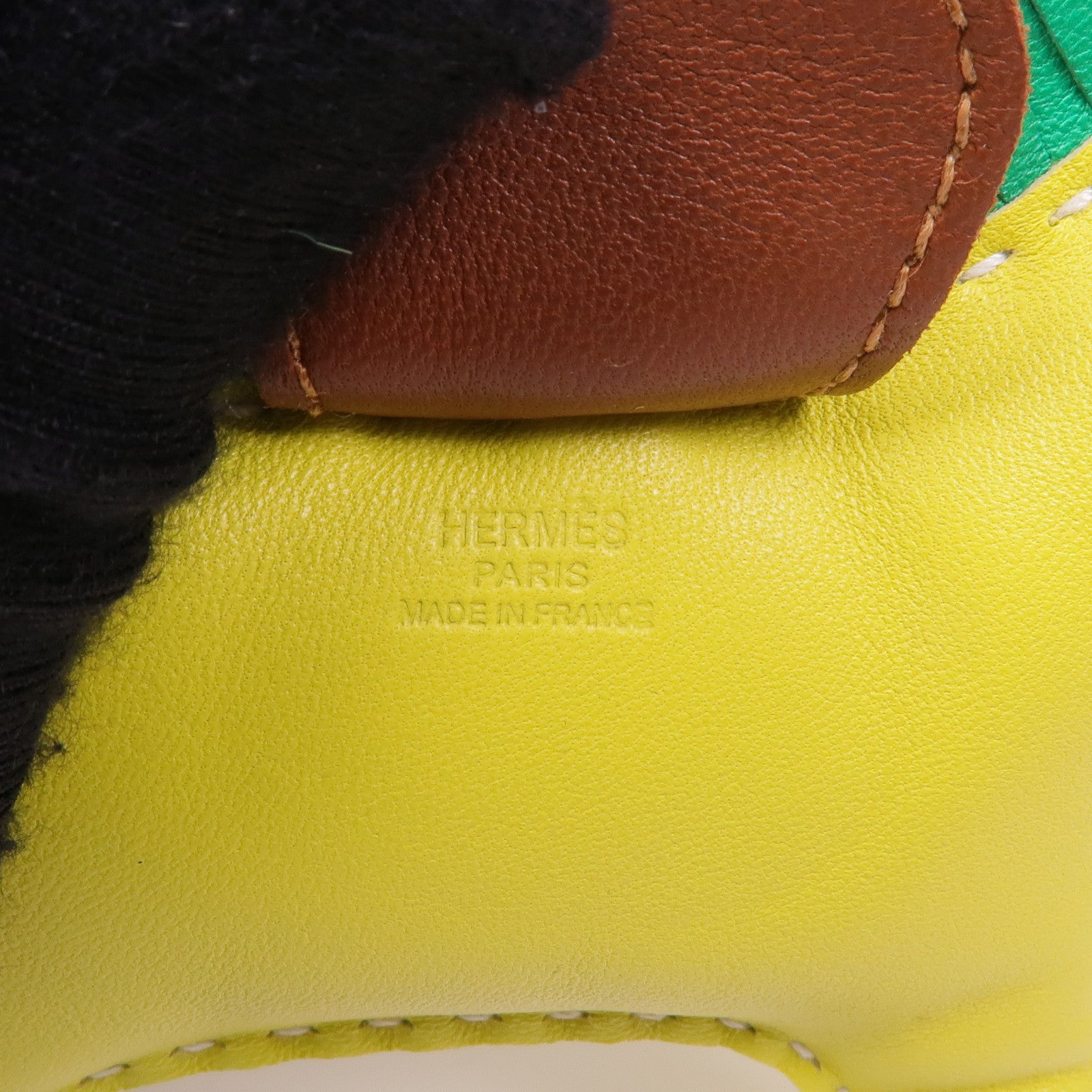 HERMES Milo皮革Rodeo MM Charm掛飾