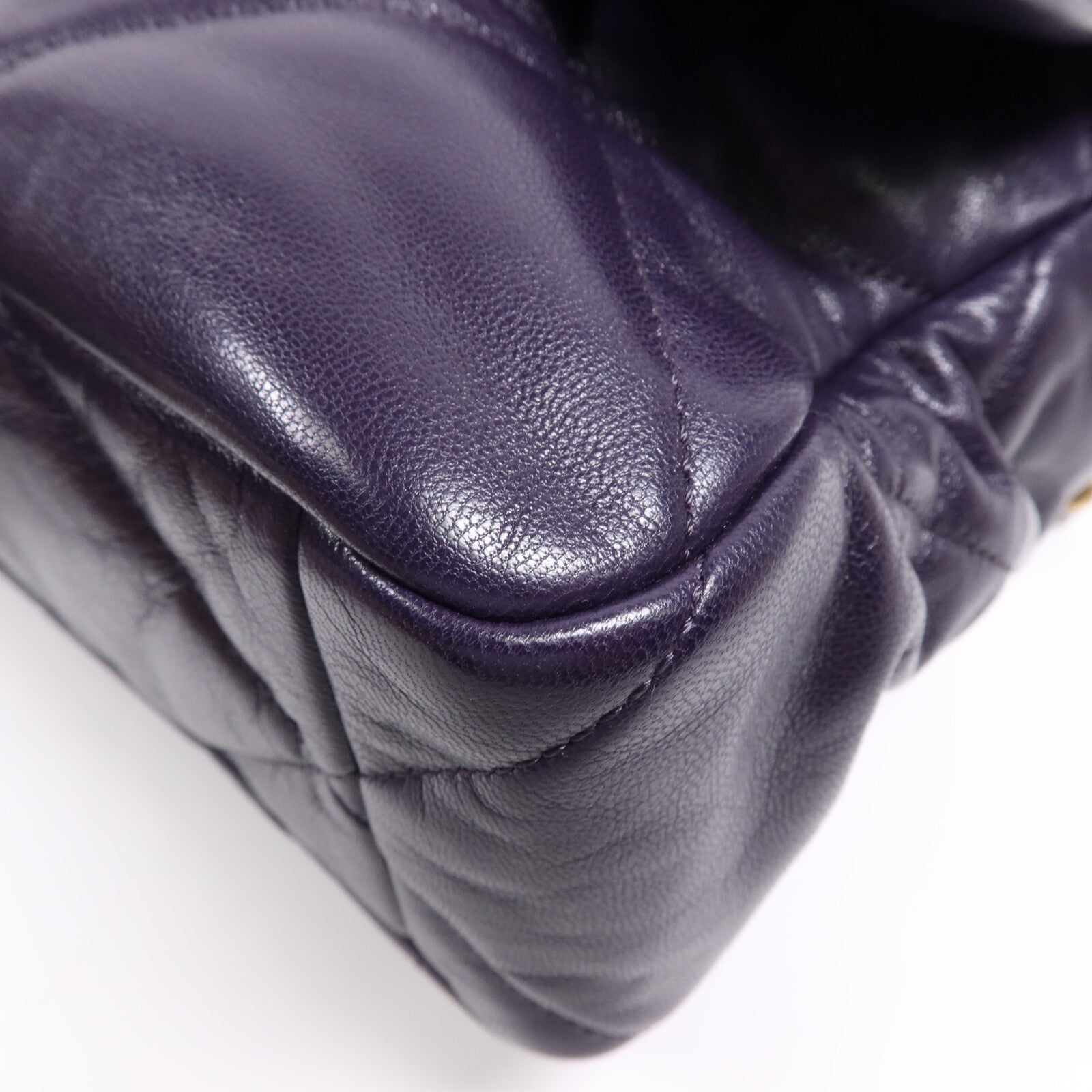 CHANEL 羊皮皮革Chanel 19鏈帶肩背袋