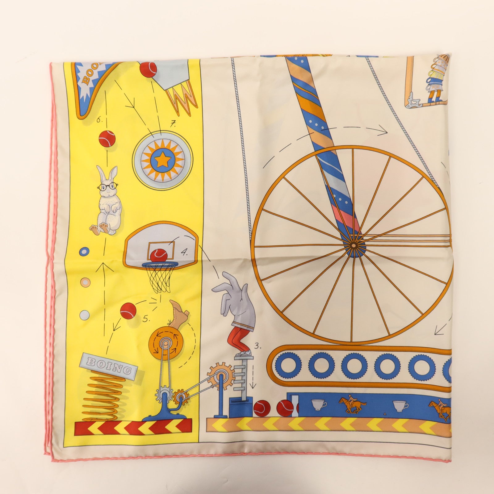 HERMES 絲質Scarf 90x90絲巾