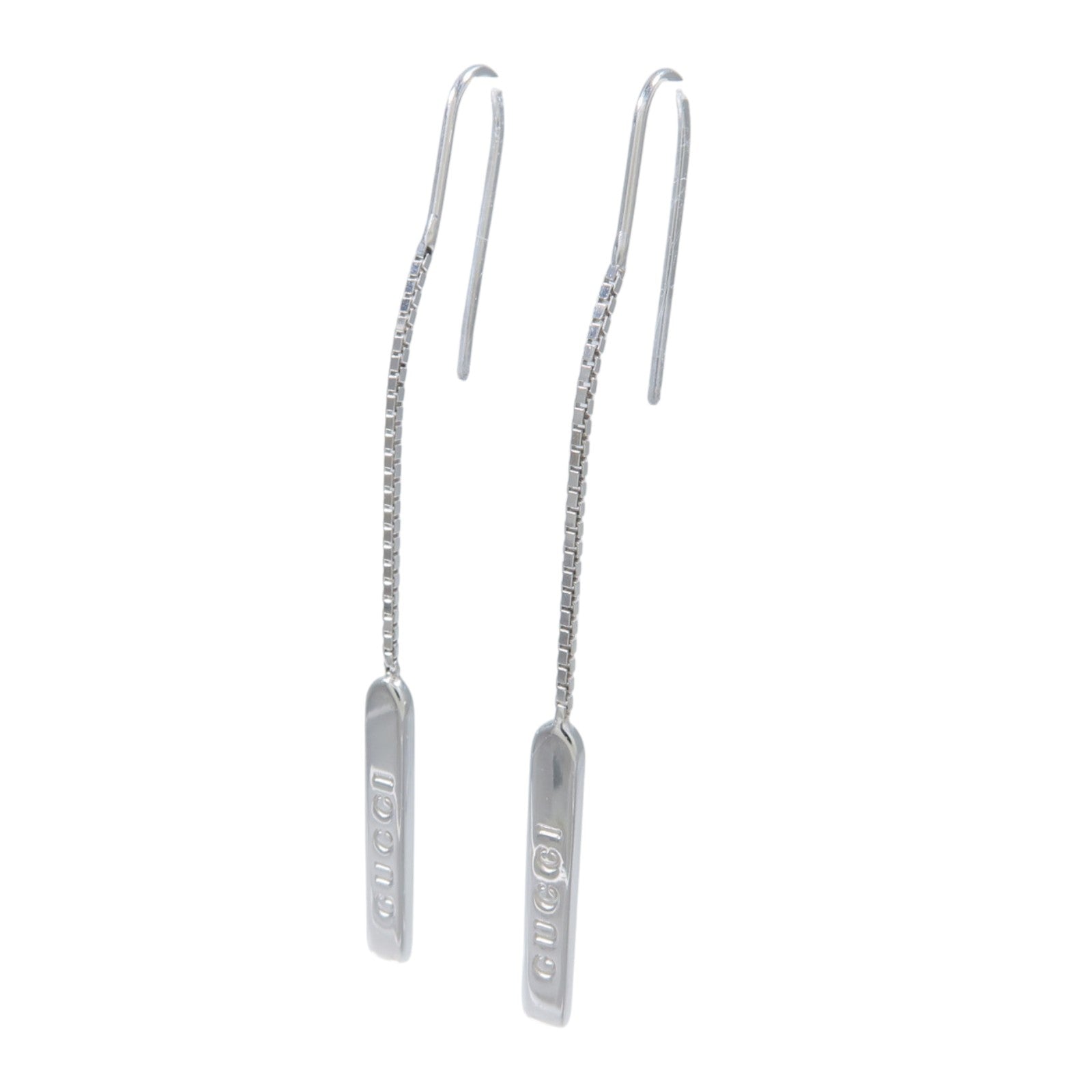 GUCCI 18K白金Earrings耳環
