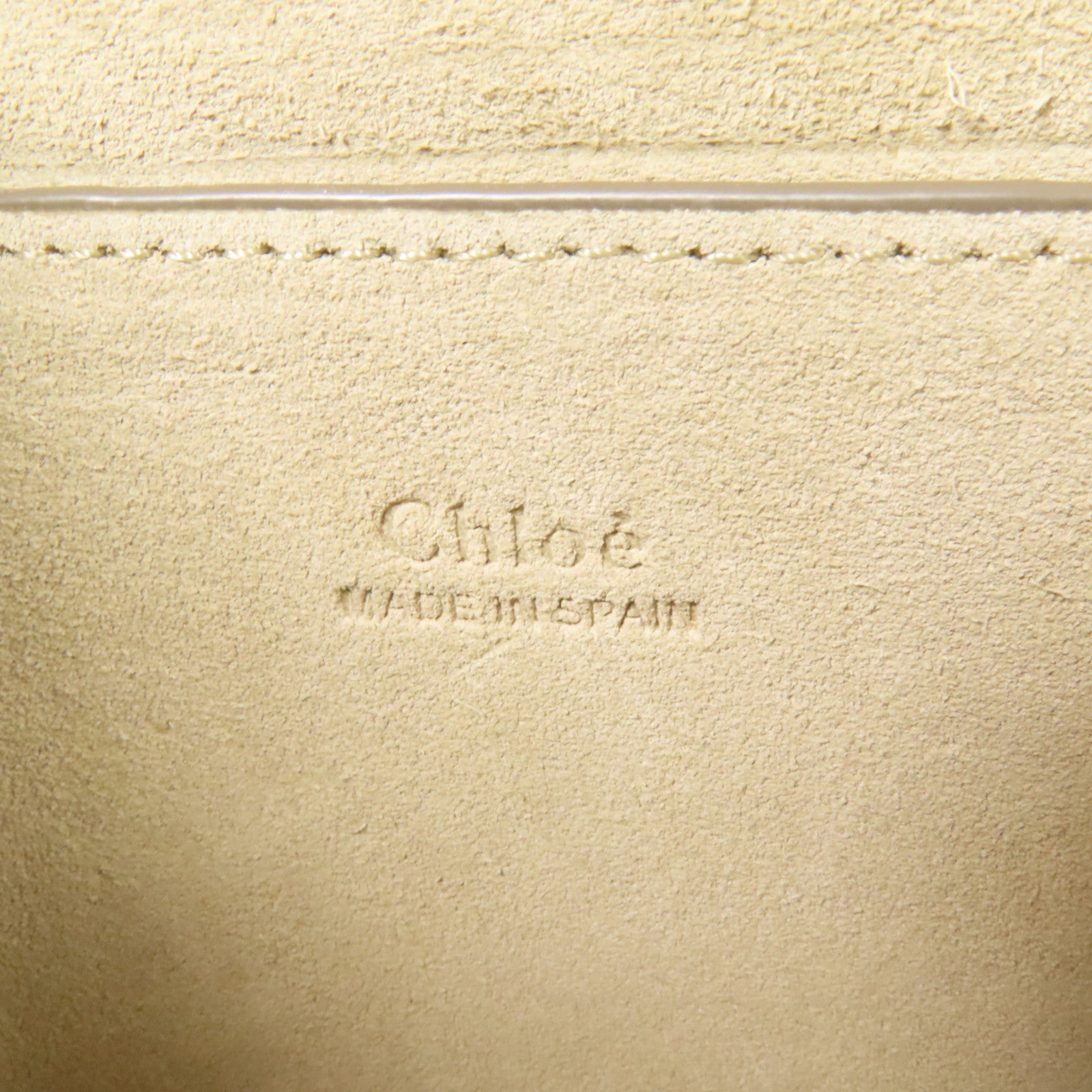 Chloe 牛皮皮革Shoulder Bag金扣肩背袋