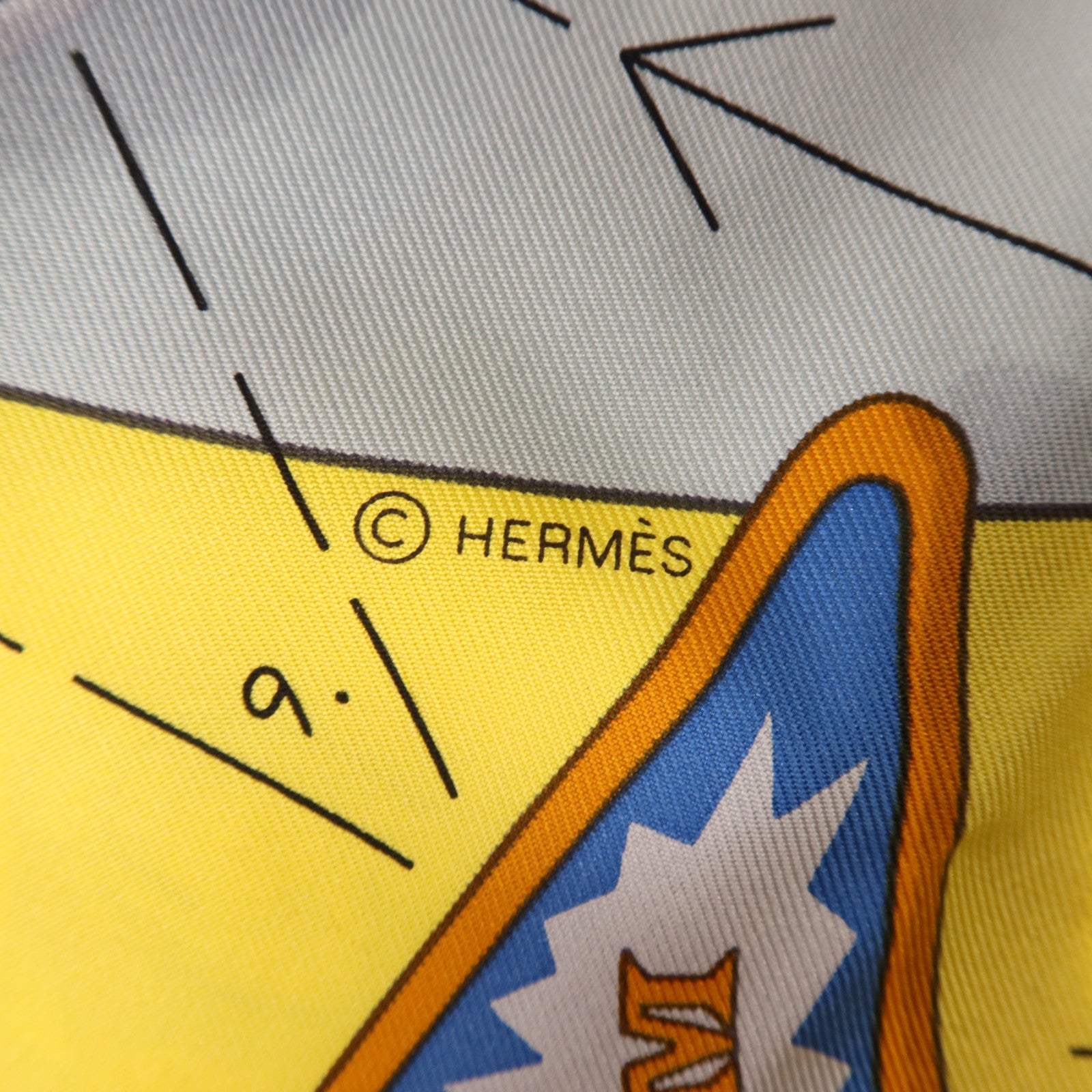 HERMES 絲質Scarf 90x90絲巾