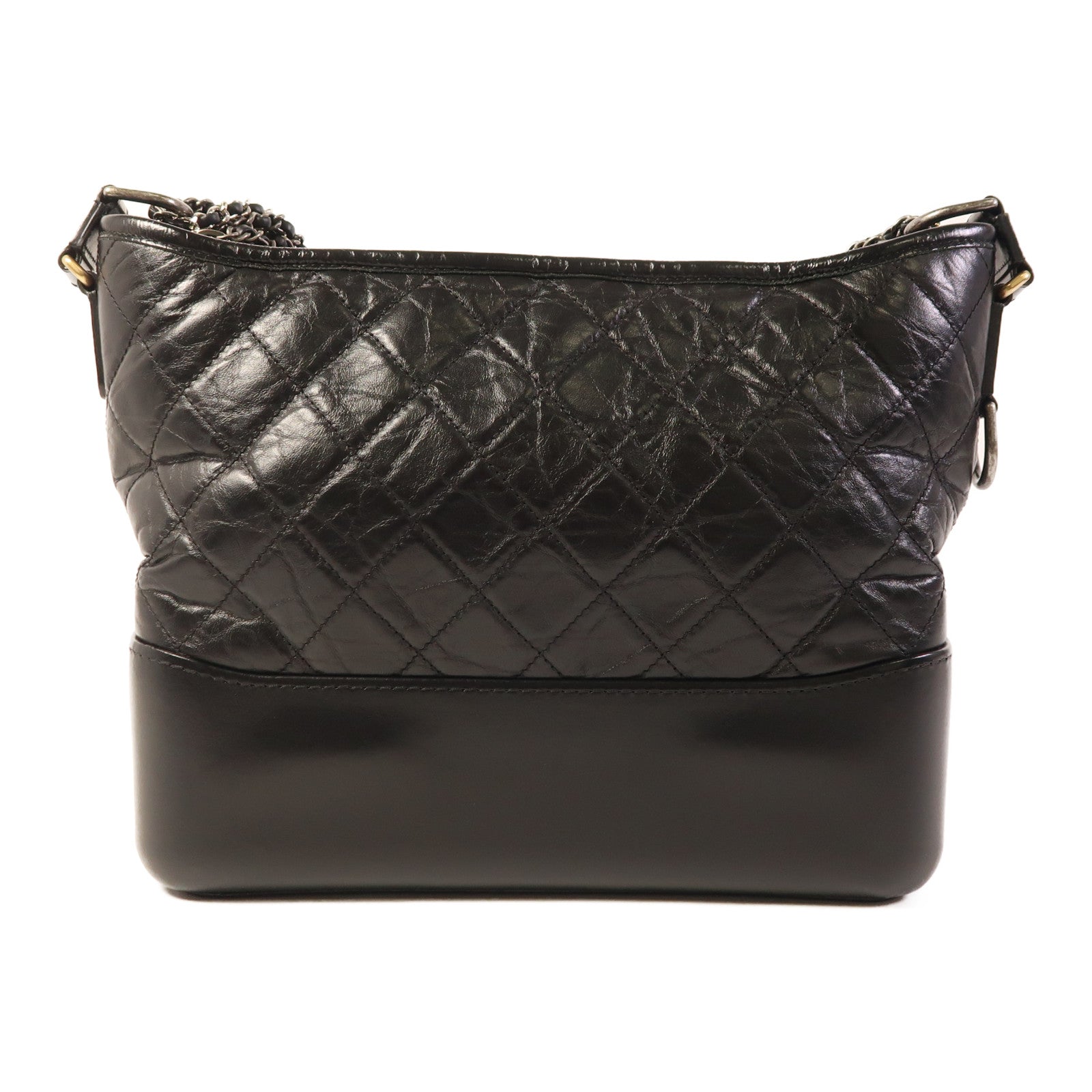 CHANEL 牛皮皮革Gabrielle Large鏈帶肩背袋